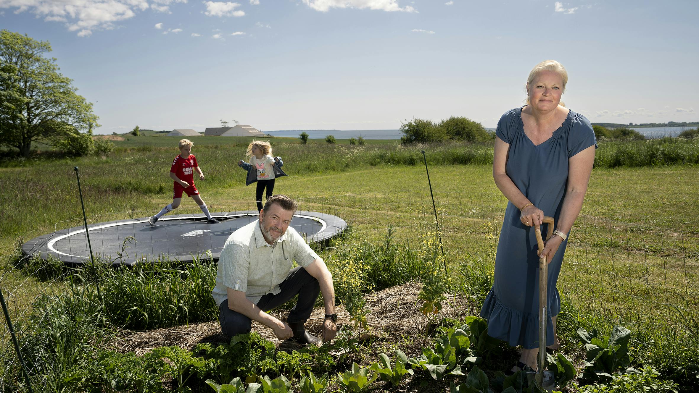 Annette Reimers Sønksen, Steen Dart og deres to fælles børn
