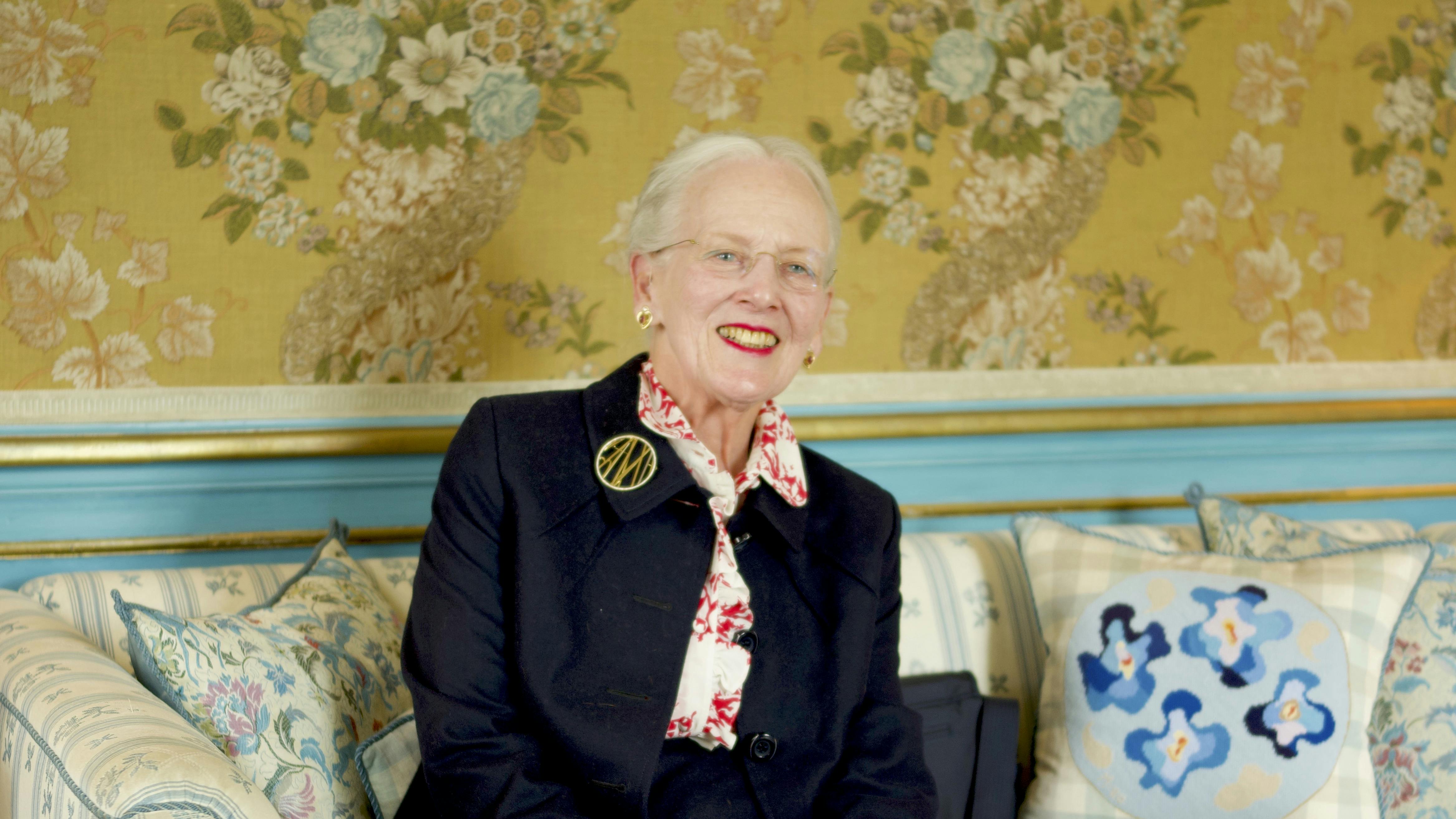Dronning Margrethe i dokumentaren "The King's Inner Circle"