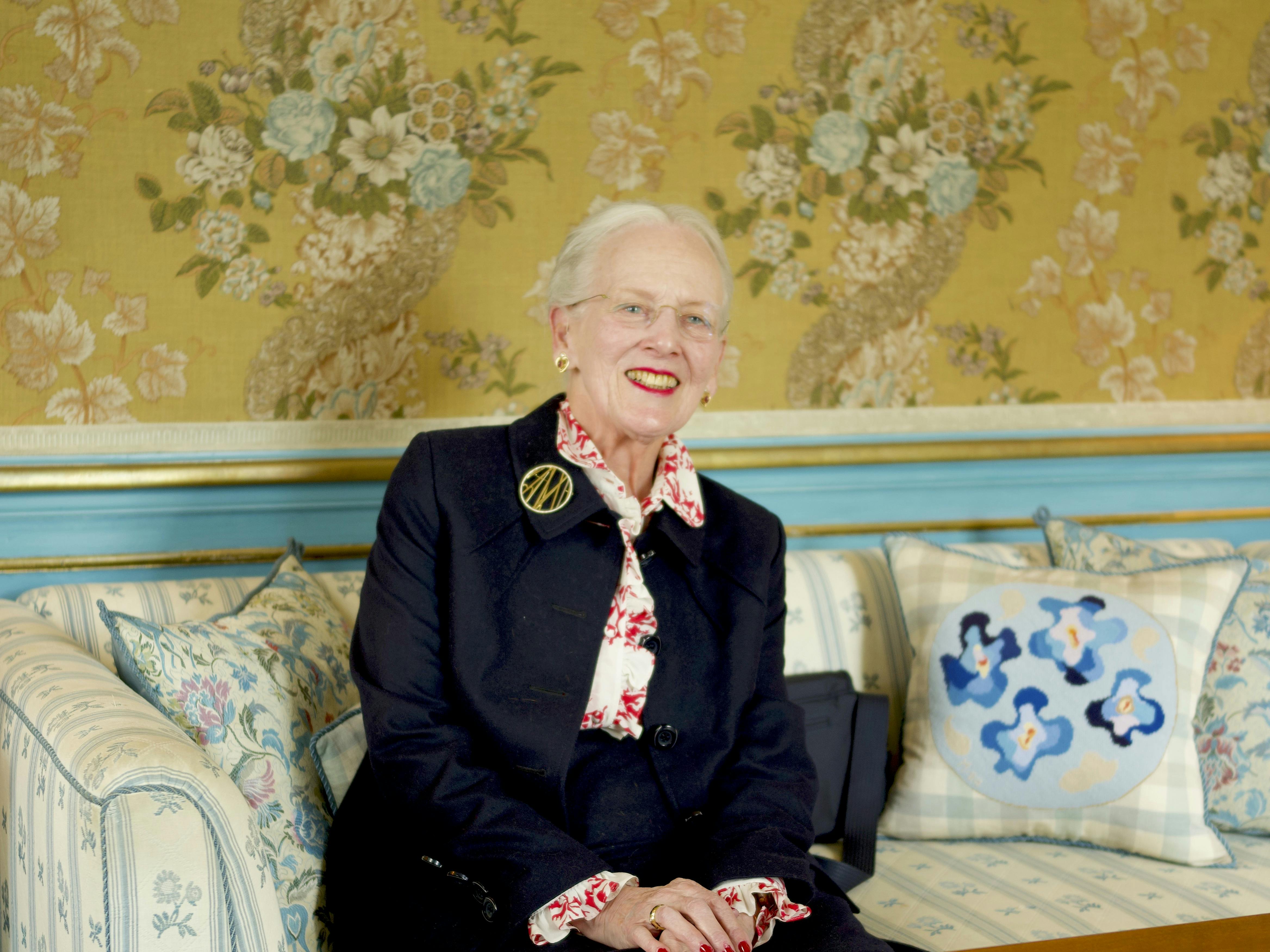 Dronning Margrethe i dokumentaren "The King's Inner Circle"