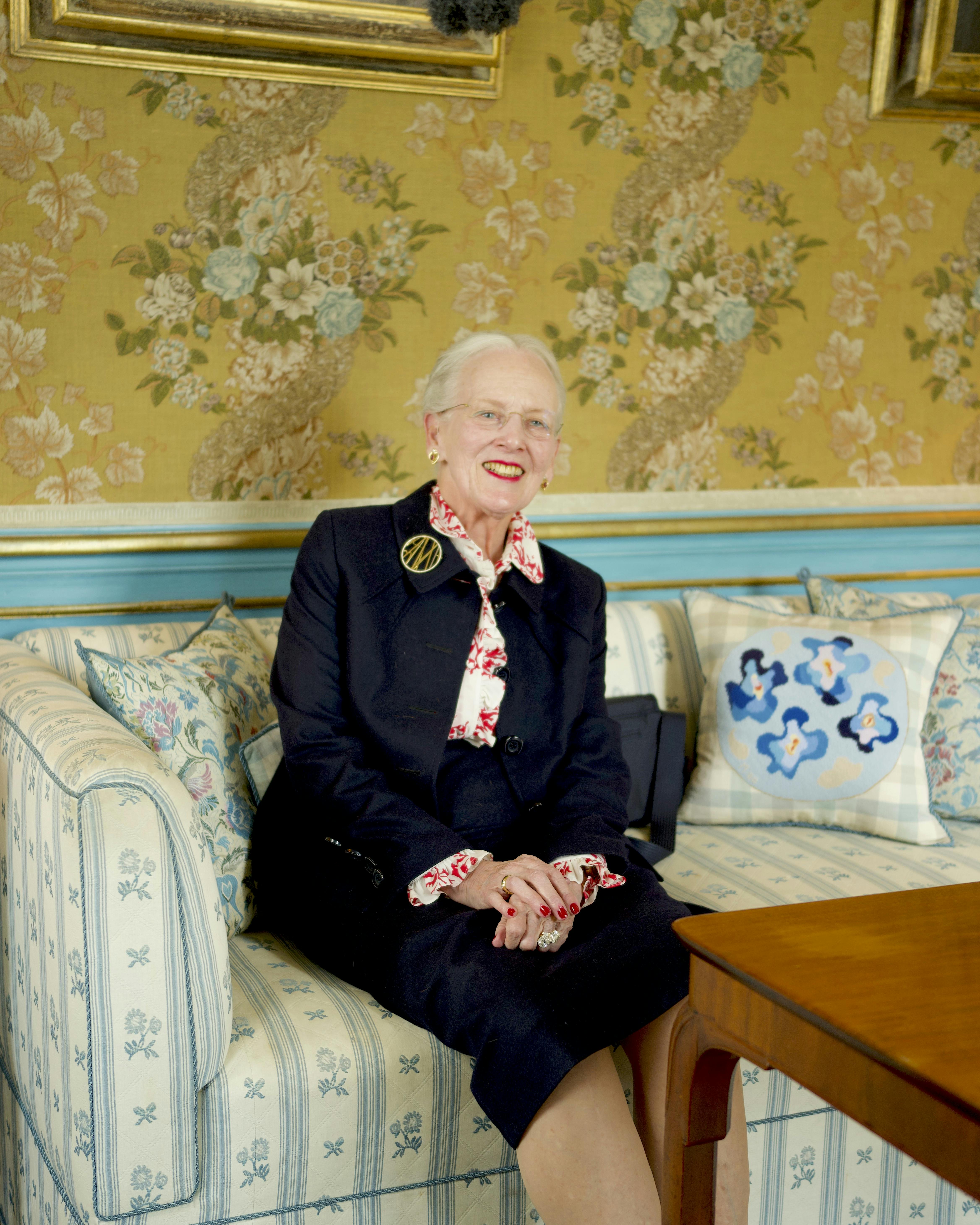 Dronning Margrethe i dokumentaren "The King's Inner Circle"