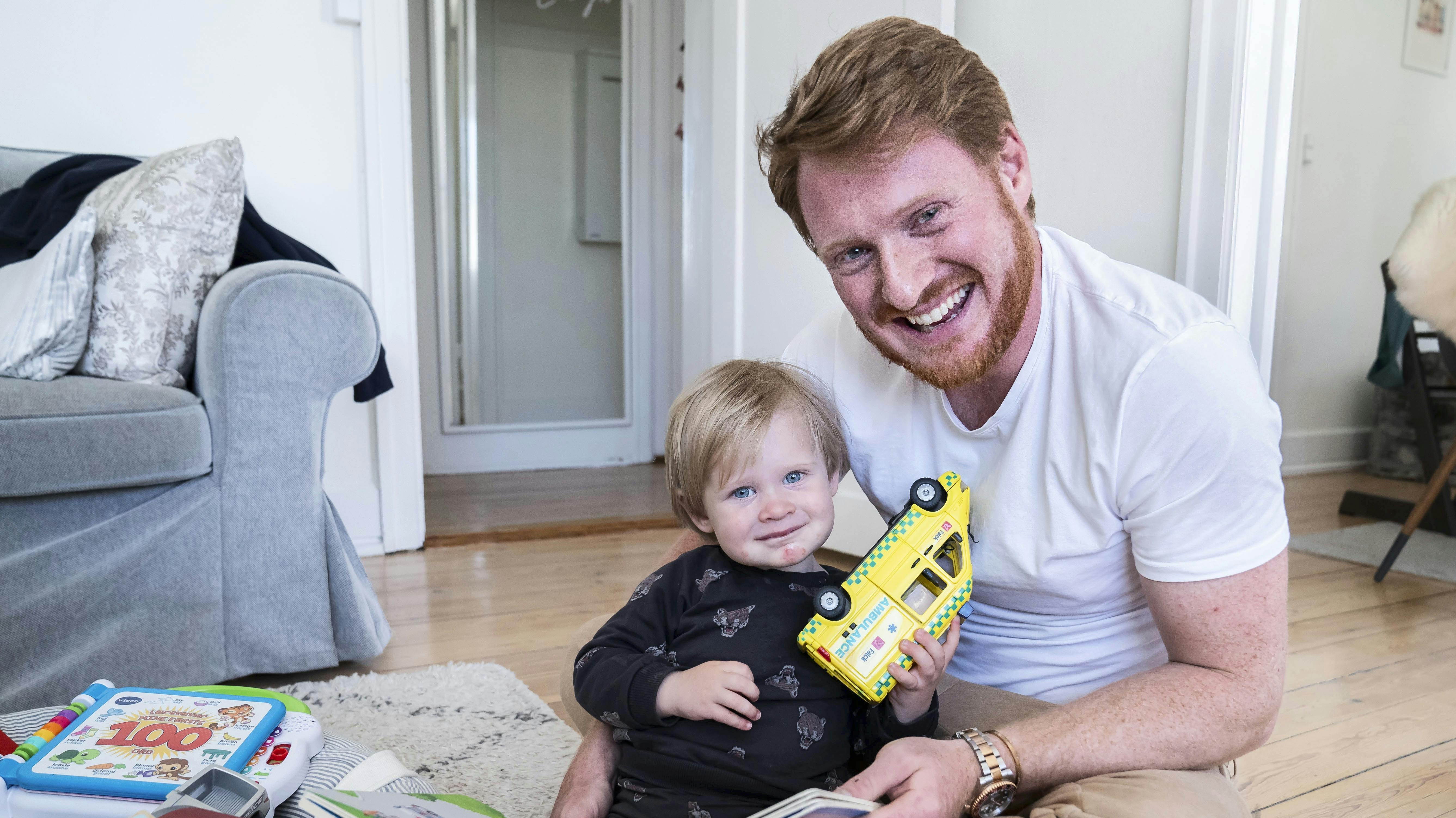 Filippo Campeotto fik en fødselsdepression som nybagt far, men er i dag rask.