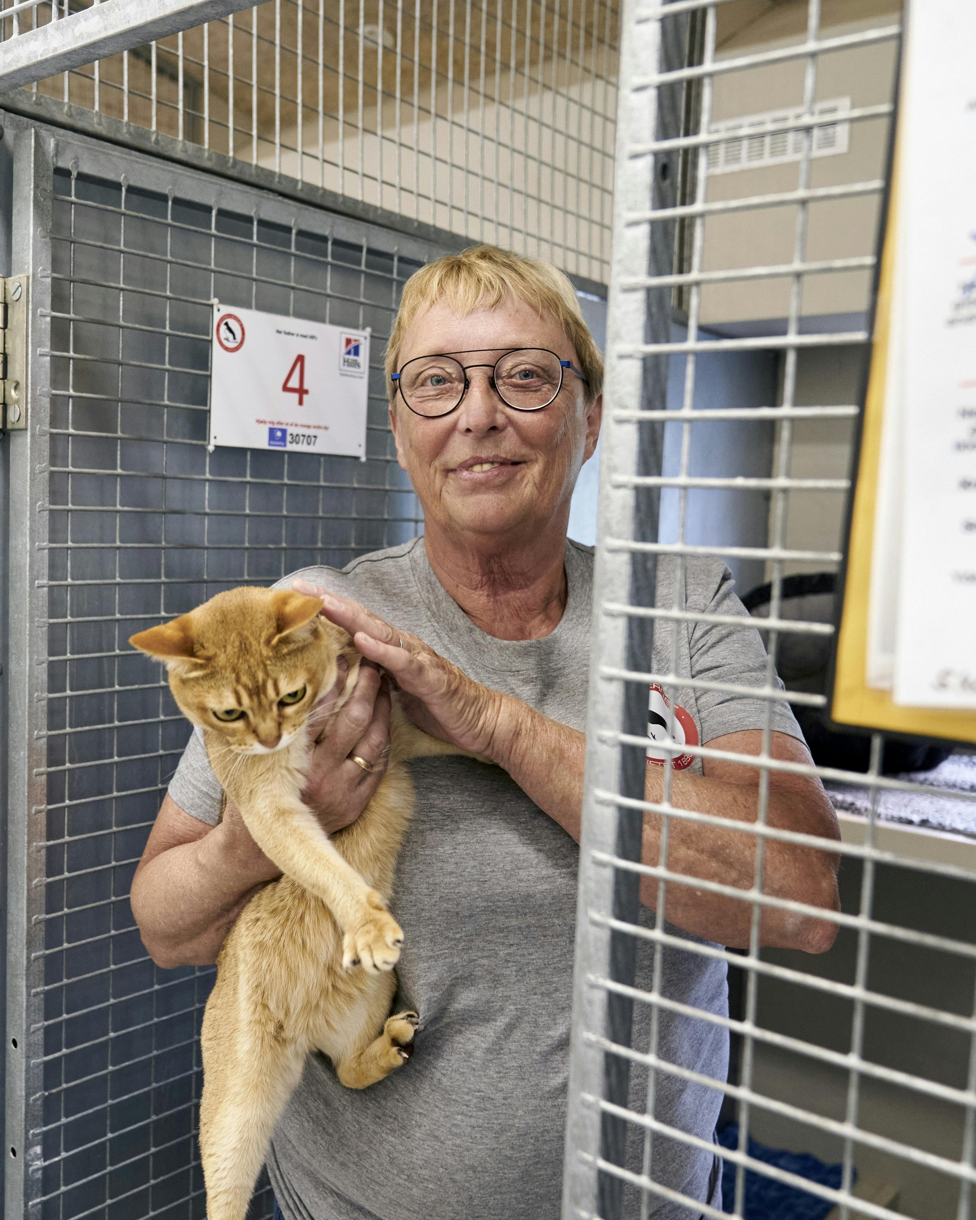Greta på besøg hos Dyreværnet