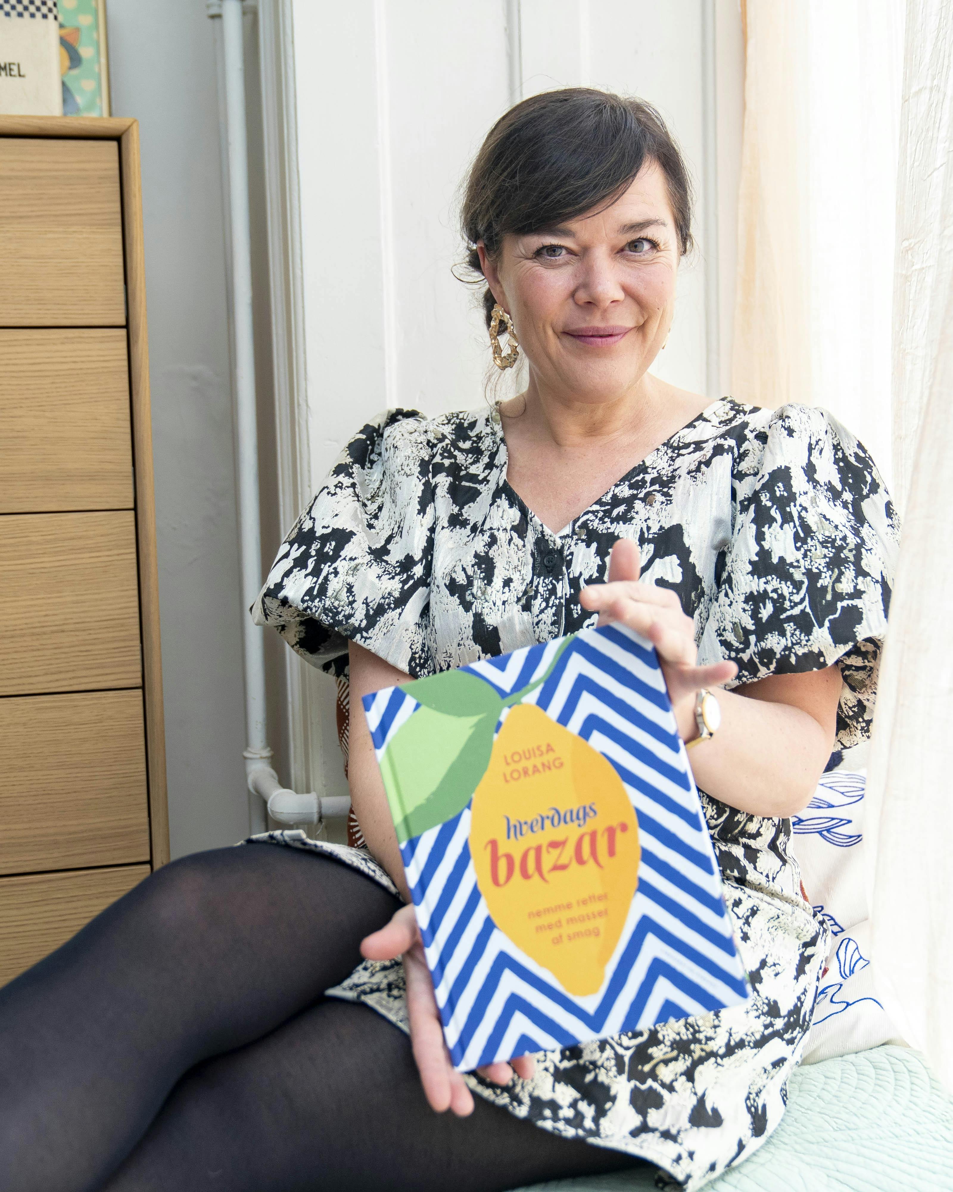 47-årige Louisa Lorang er kok og kogebogsforfatter. Netop nu er hun aktuel med kogebogen ”Hverdagsbazar”.