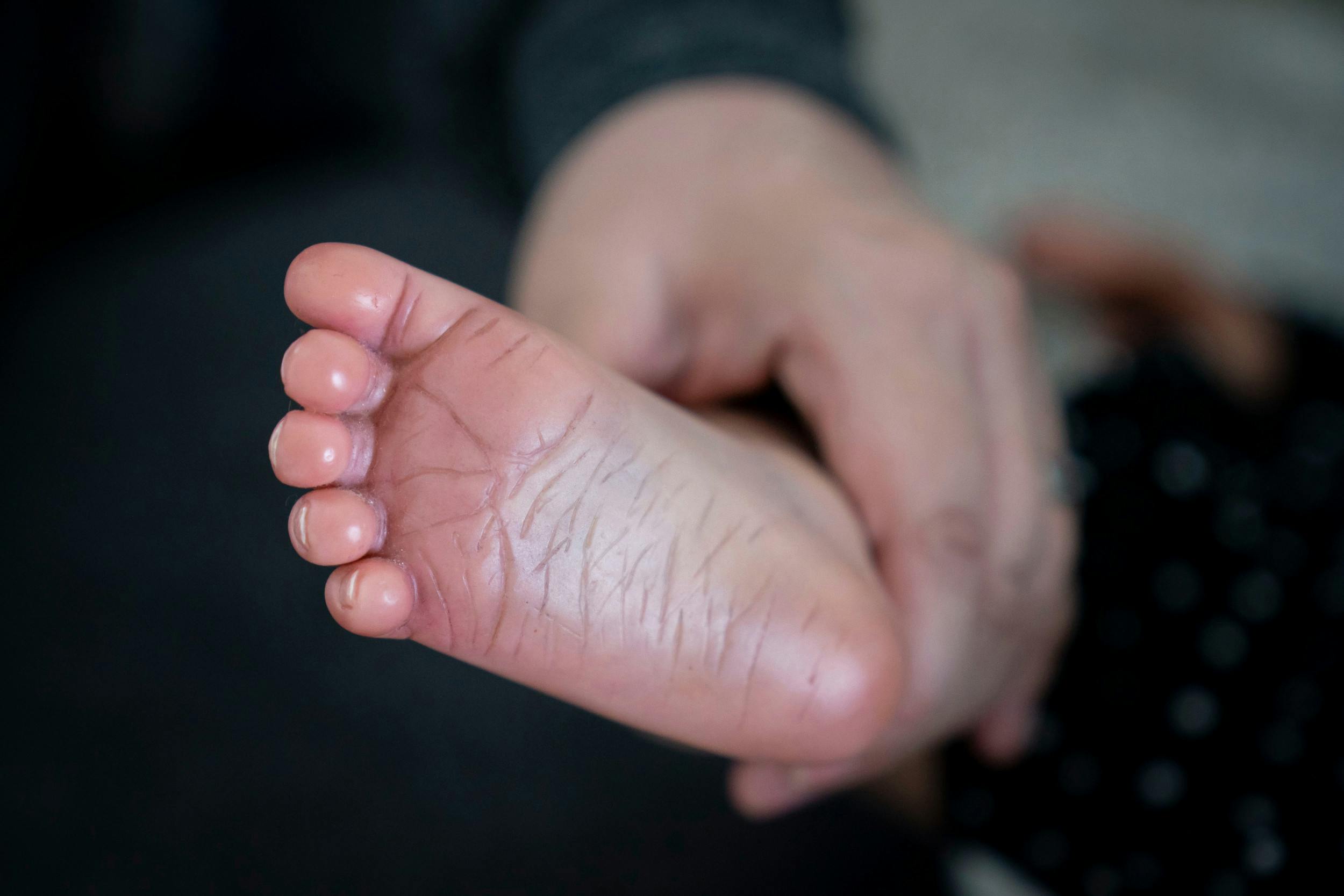 En Reborndukkes fod