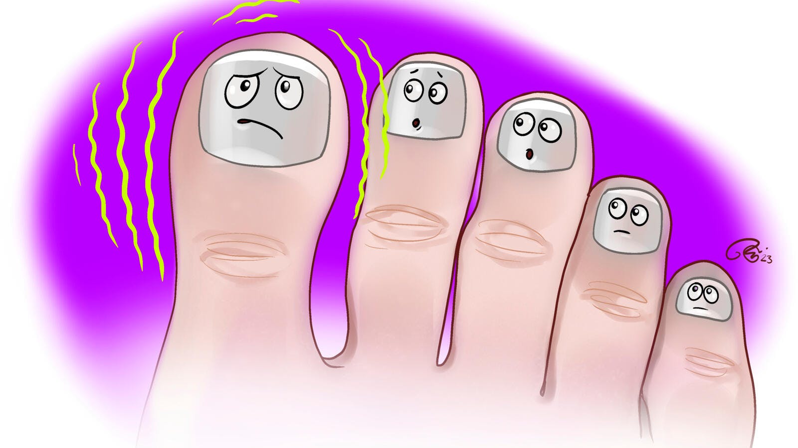 Rystende tå var i virkeligheden tegn på parkinson