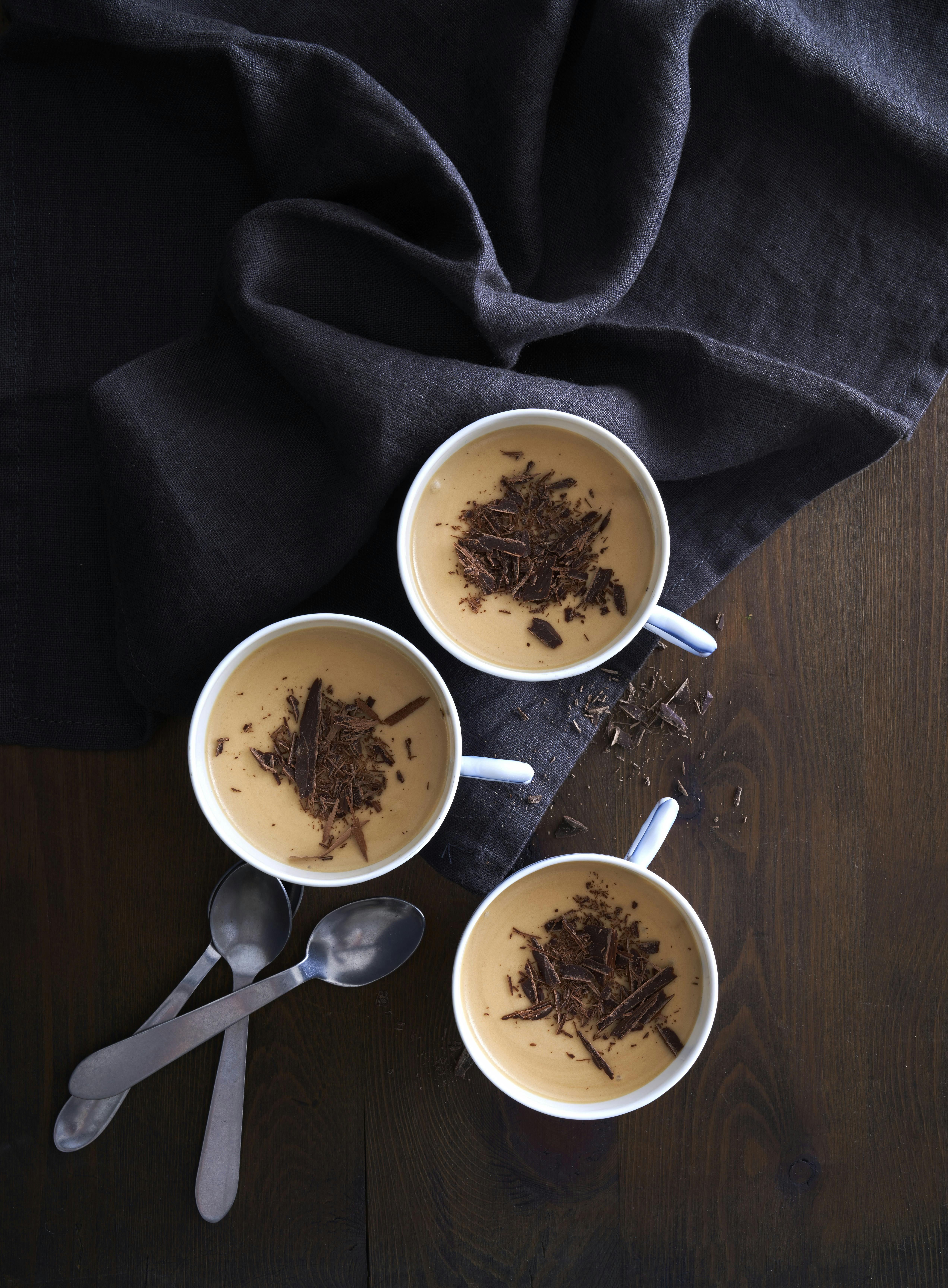 Kaffe-karamel-mousse