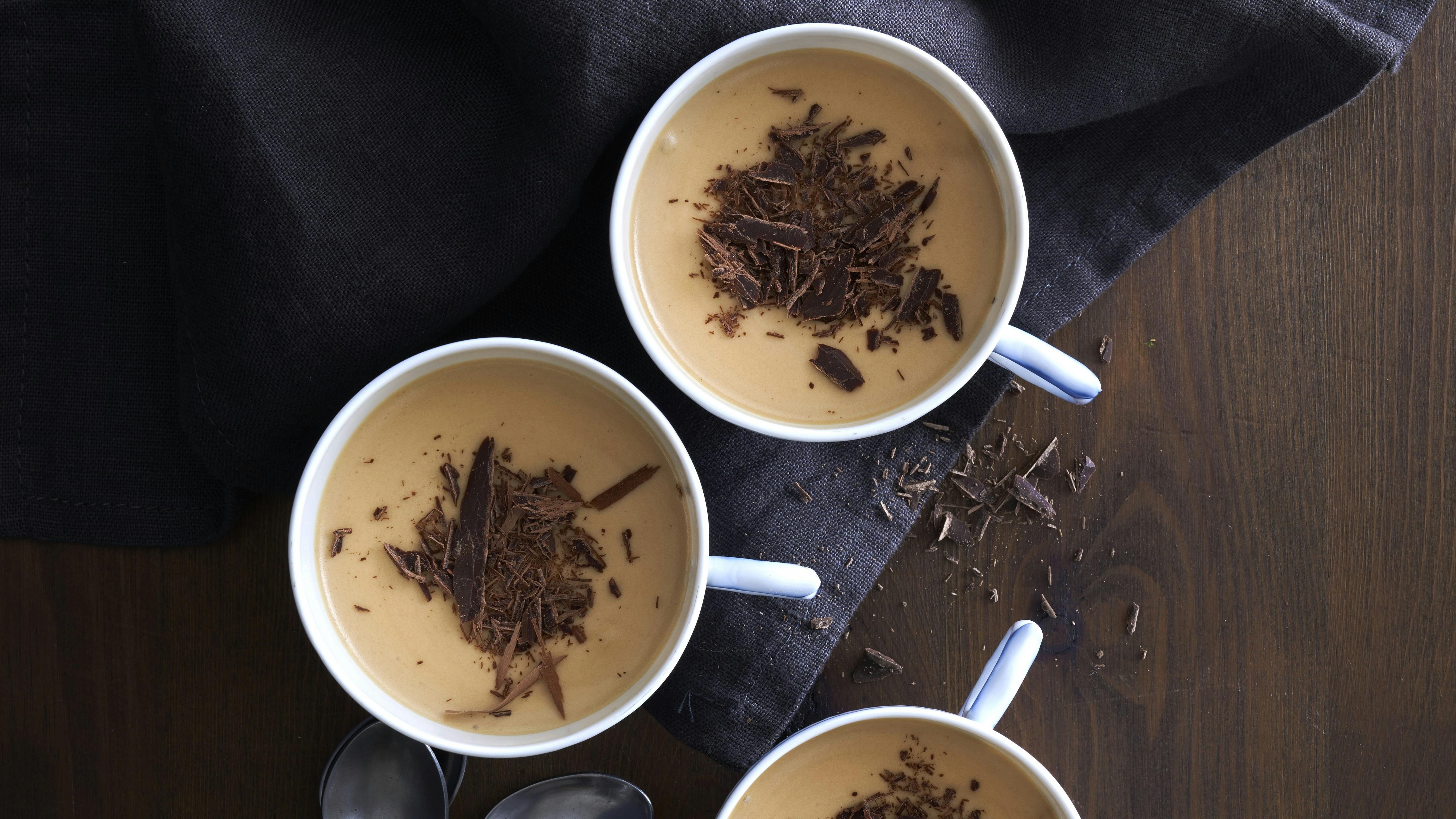 Kaffe-karamel-mousse