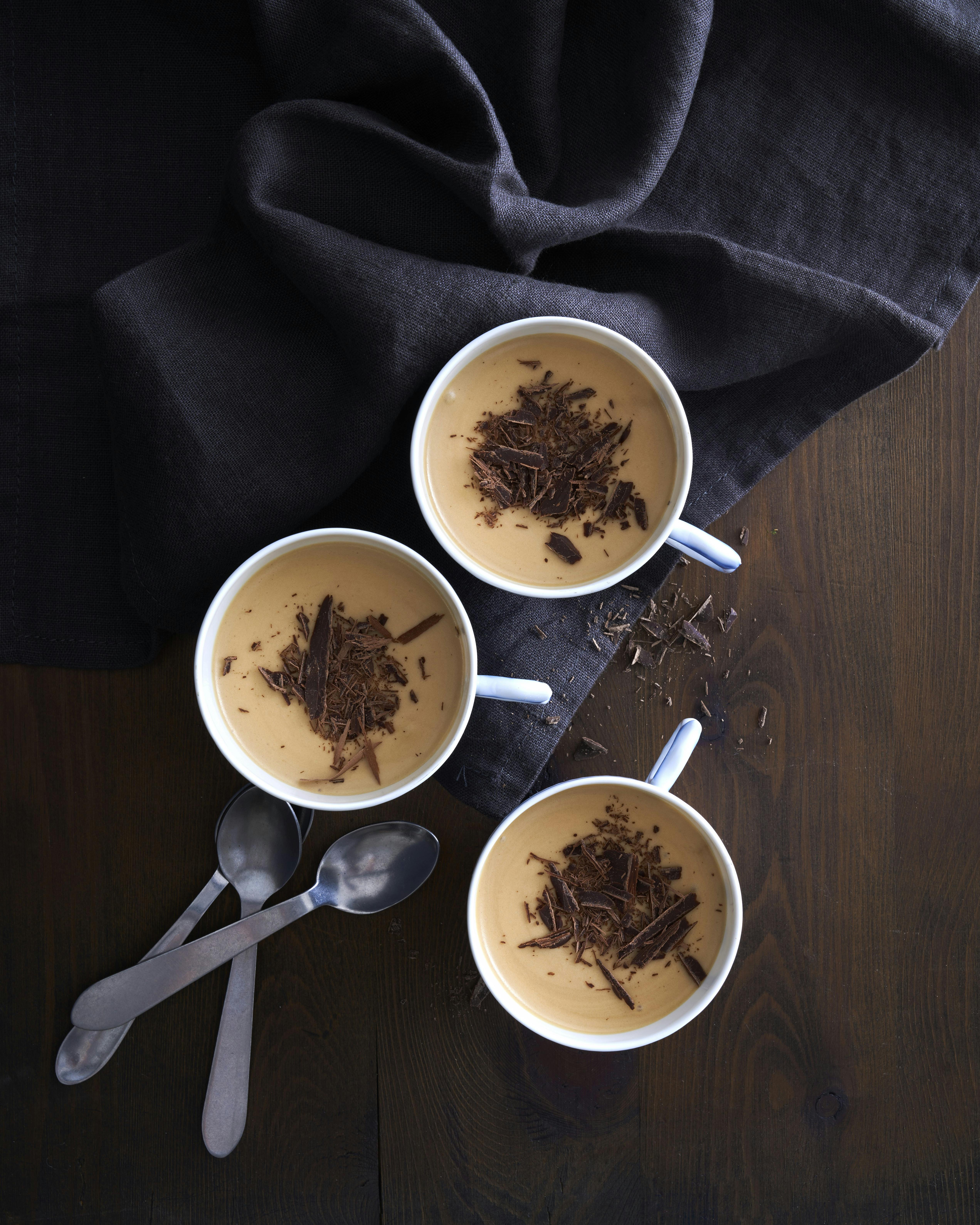 Kaffe-karamel-mousse