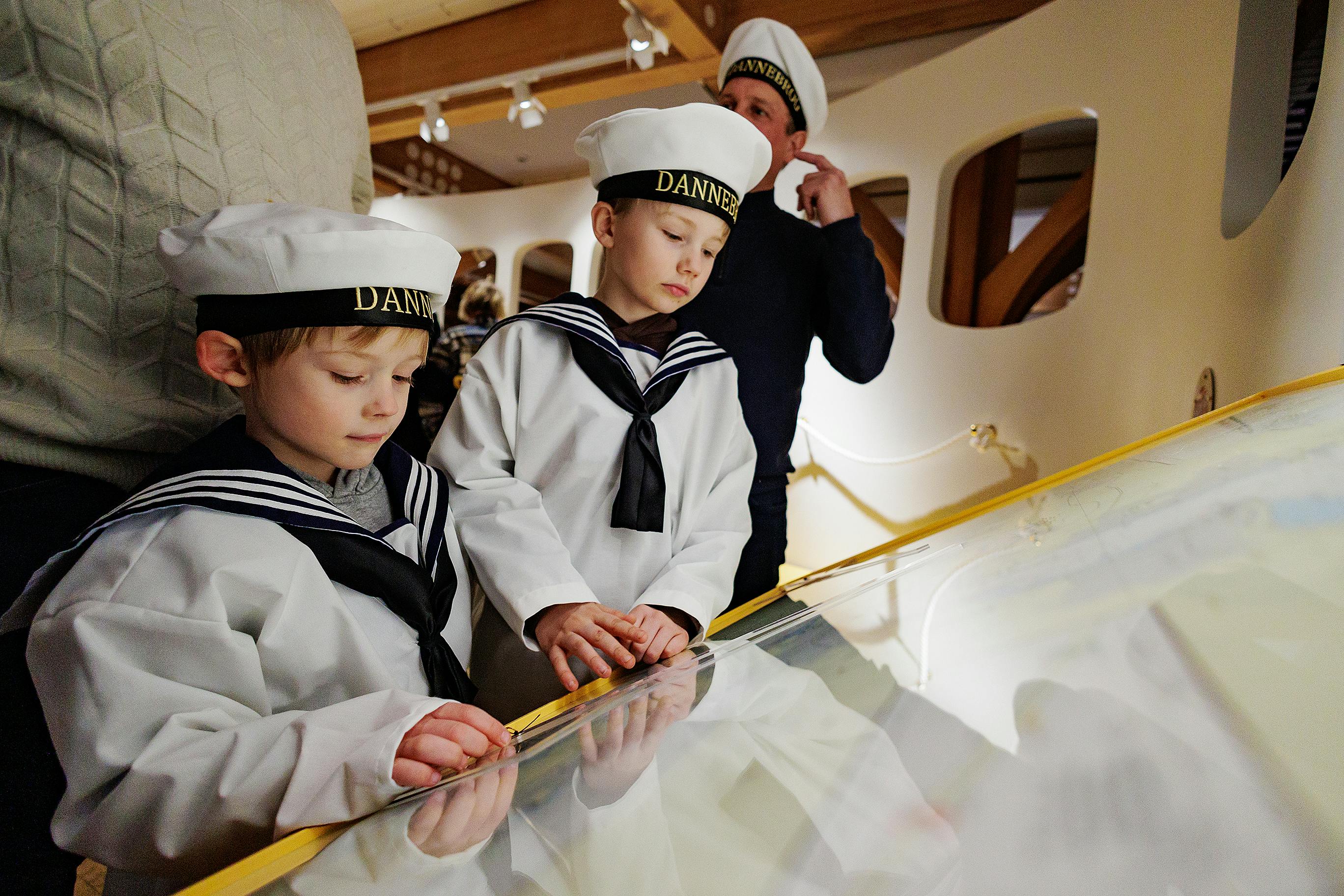 Leg matros på Koldinghus.