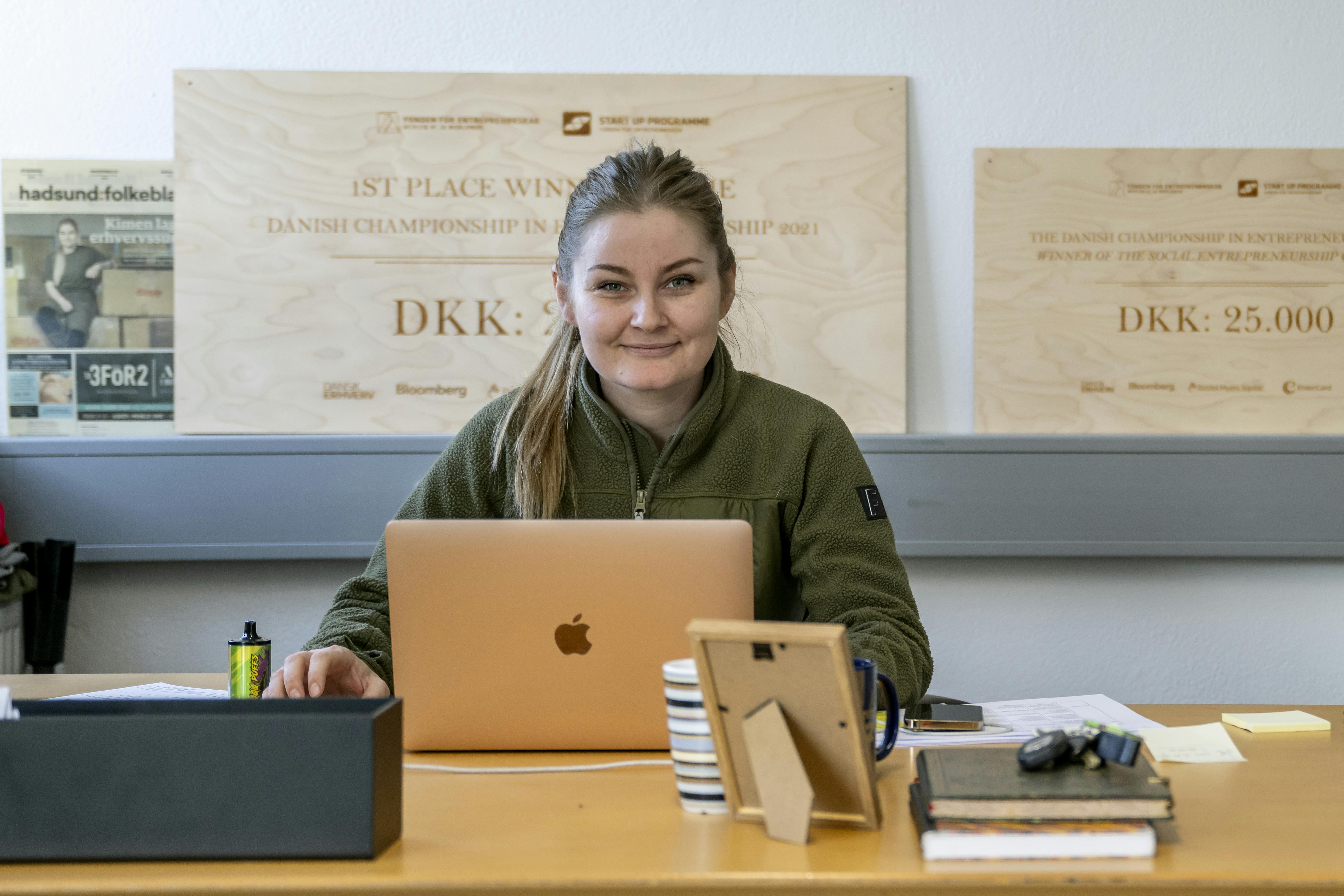 Gry Larsen er direktør for "Pakkeriet".
