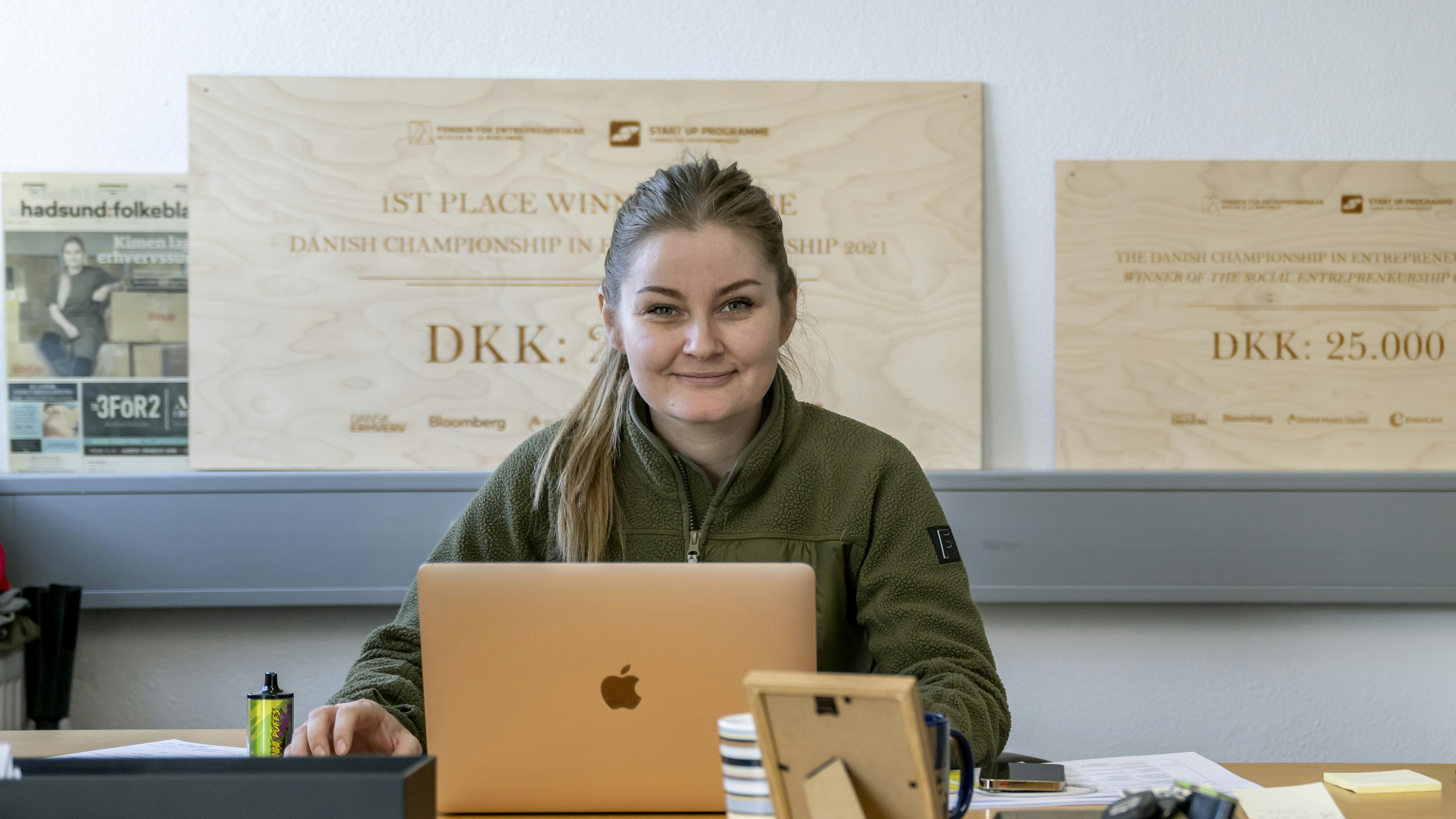 Gry Larsen er direktør for "Pakkeriet".