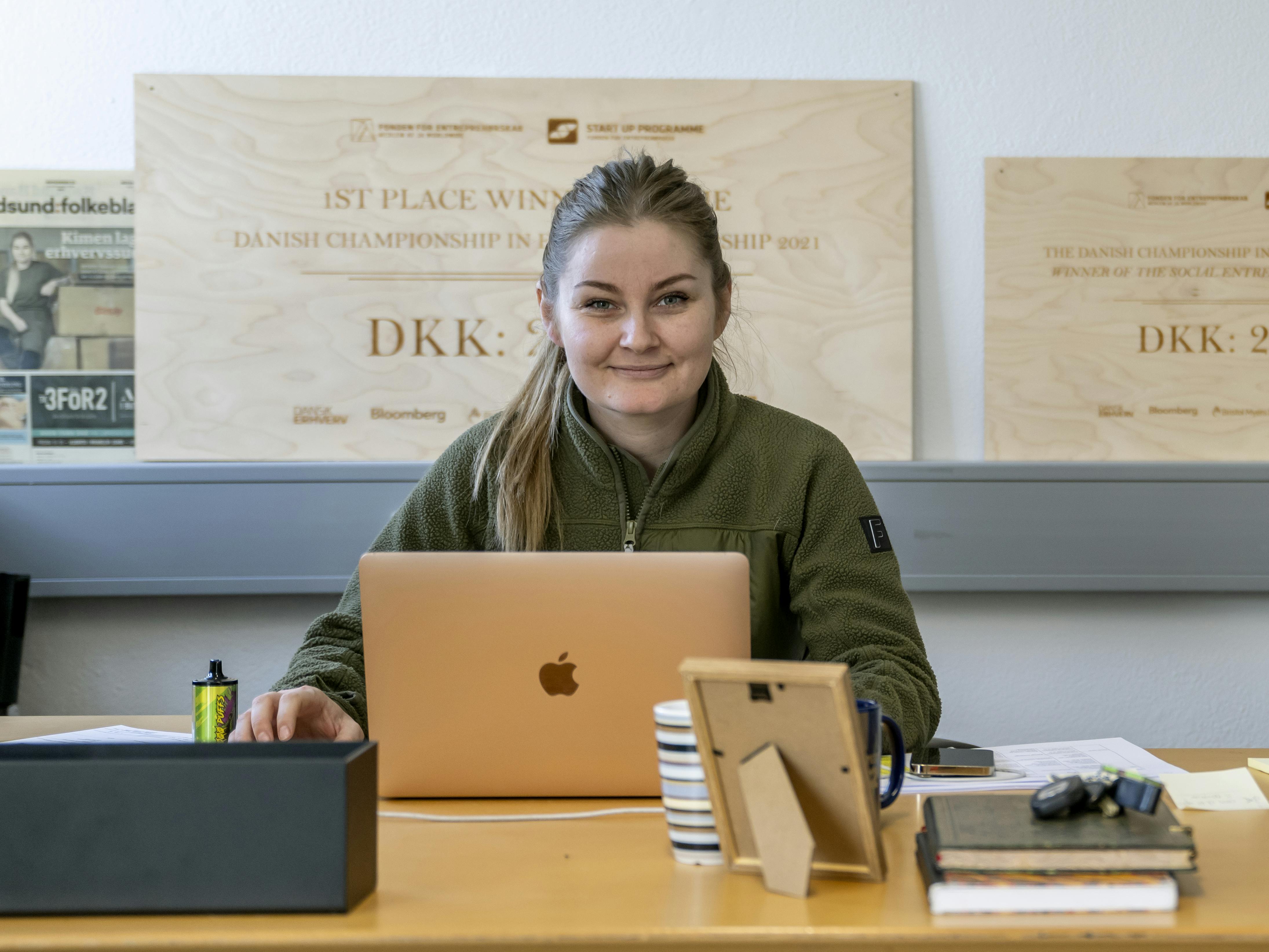 Gry Larsen er direktør for "Pakkeriet".