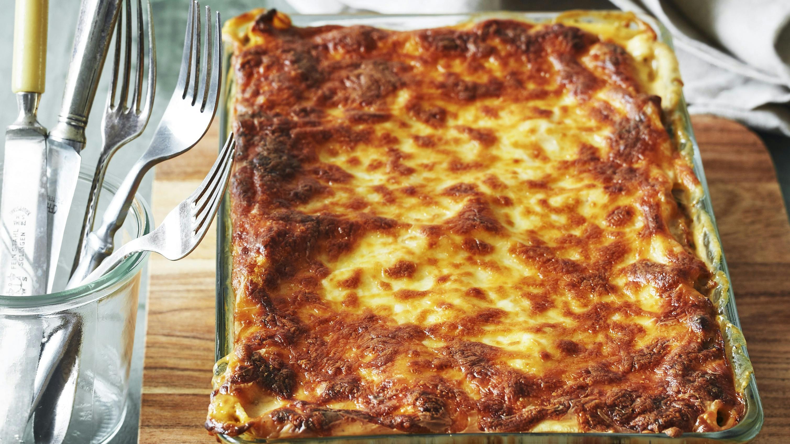 Spinatlasagne