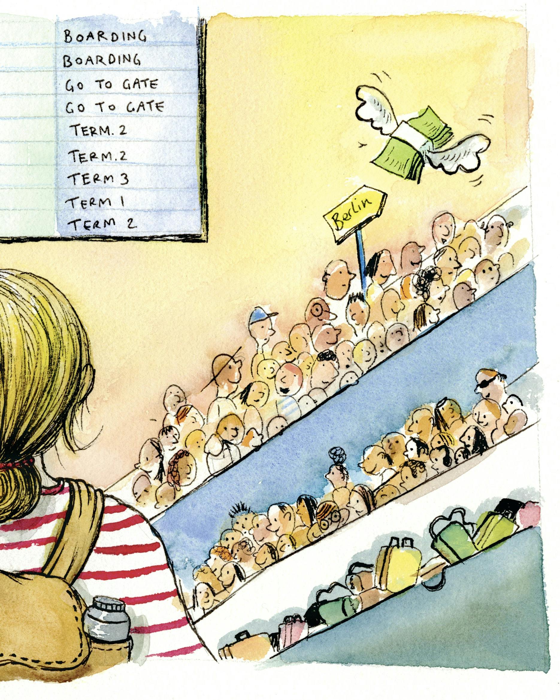 Illustration af gratis glæder