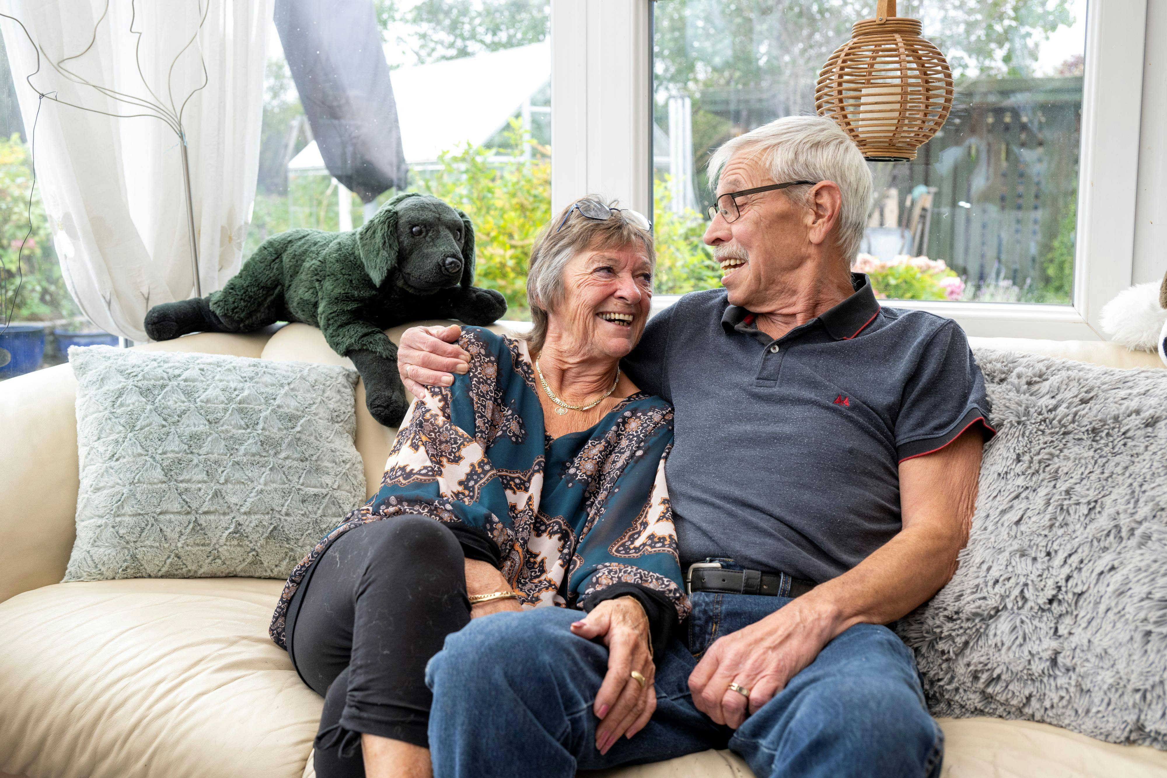 Lene Bannachs tre år ældre ægtemand Heinrich har været en tro støtte gennem hendes langvarige indlæggelser.