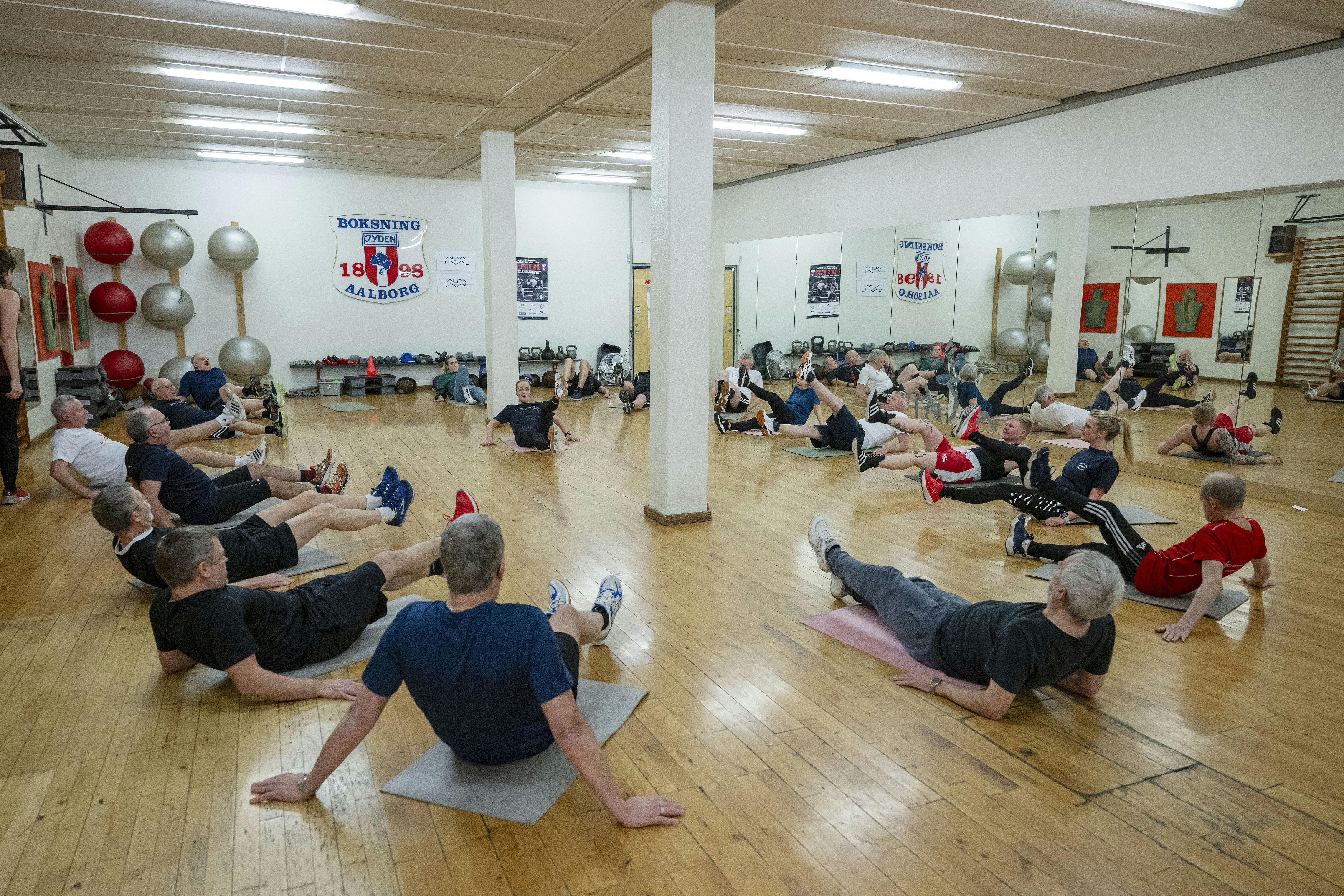 Mia Øgaard JensenParkinson Boksning gymnastik Lars Horn / Baghuset Dato: 18.01.24