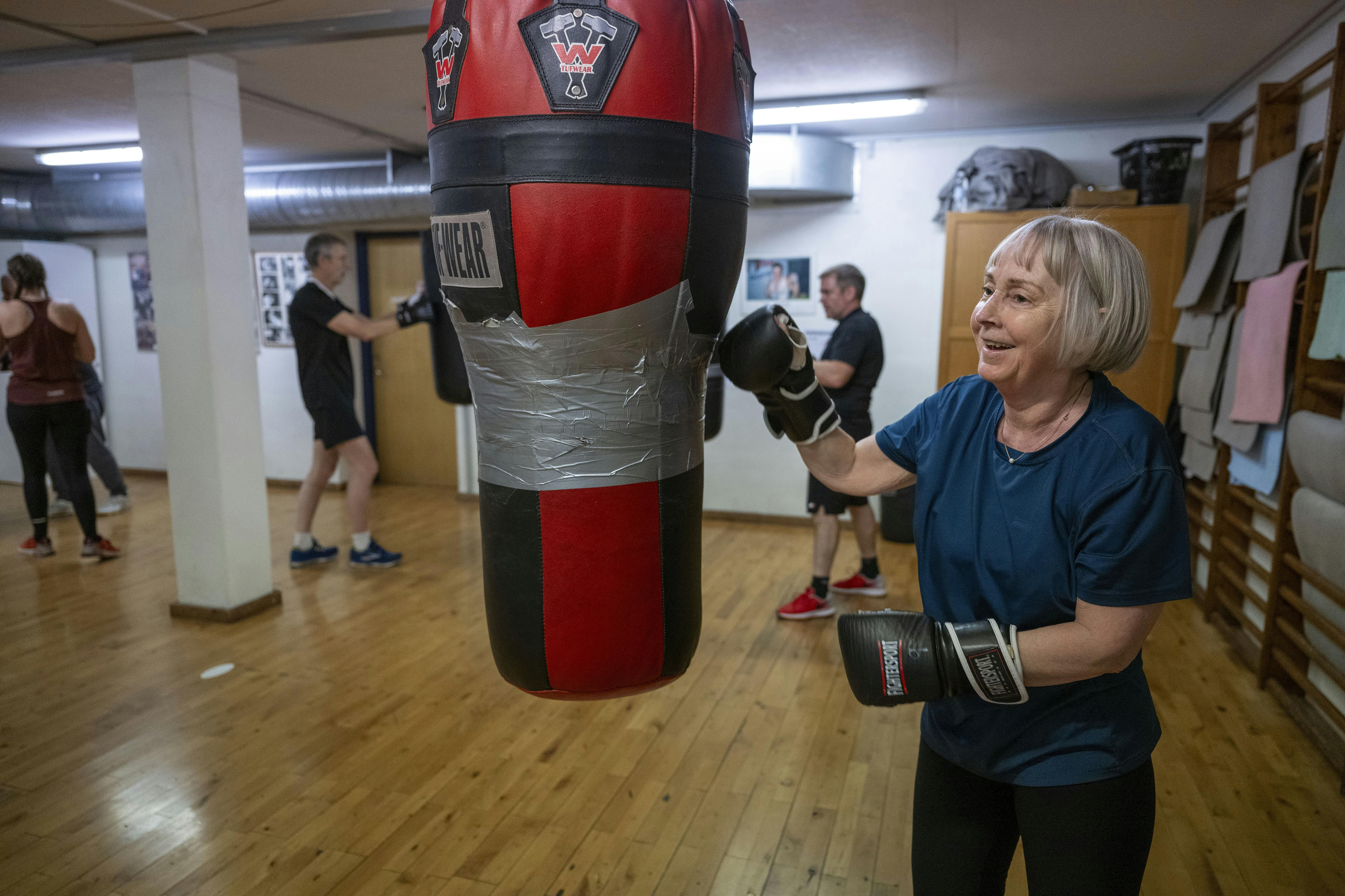 Jytte Andersen Parkinson Boksning gymnastik Lars Horn / Baghuset Dato: 18.01.24