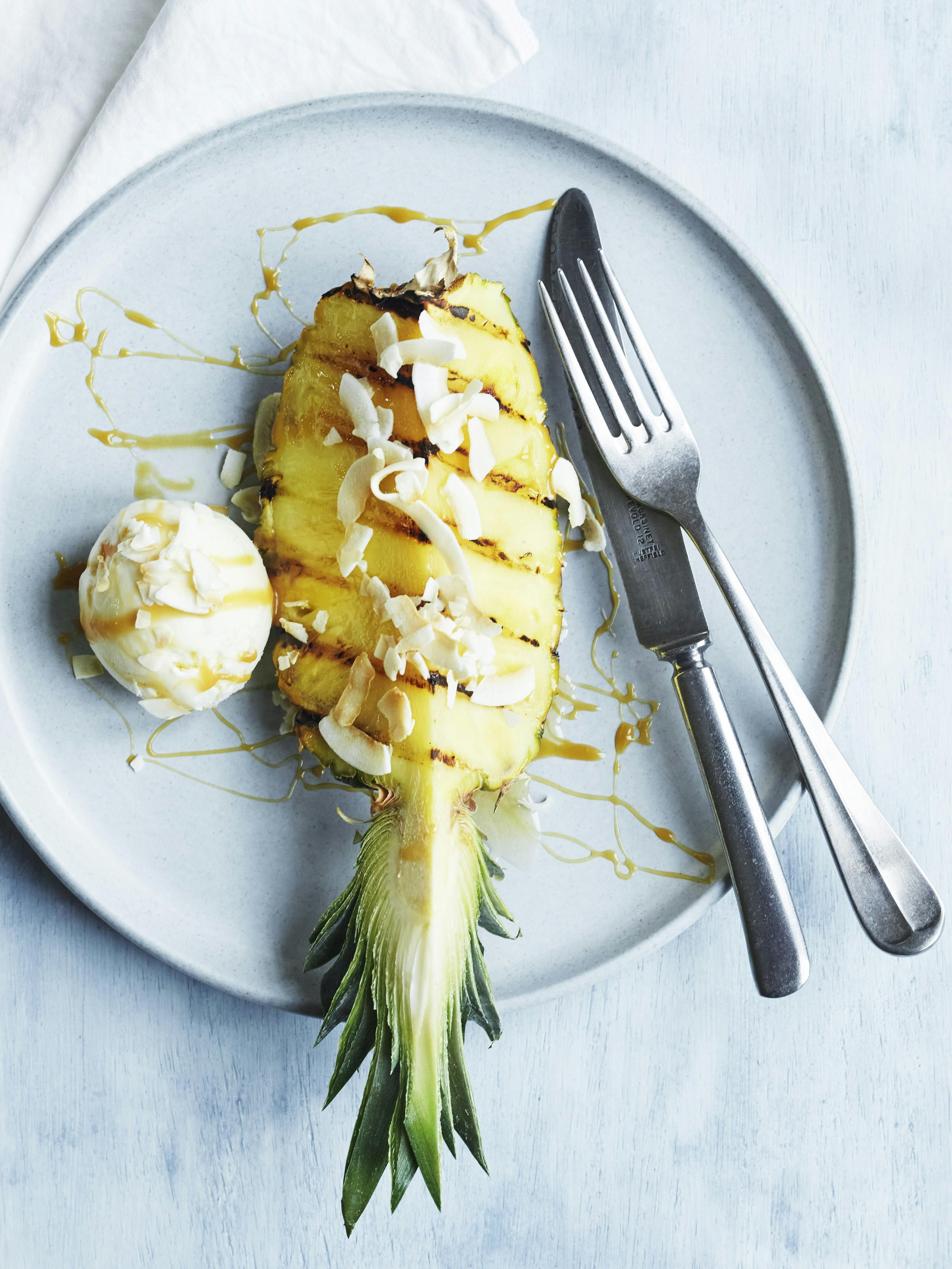 Grillet ananas
