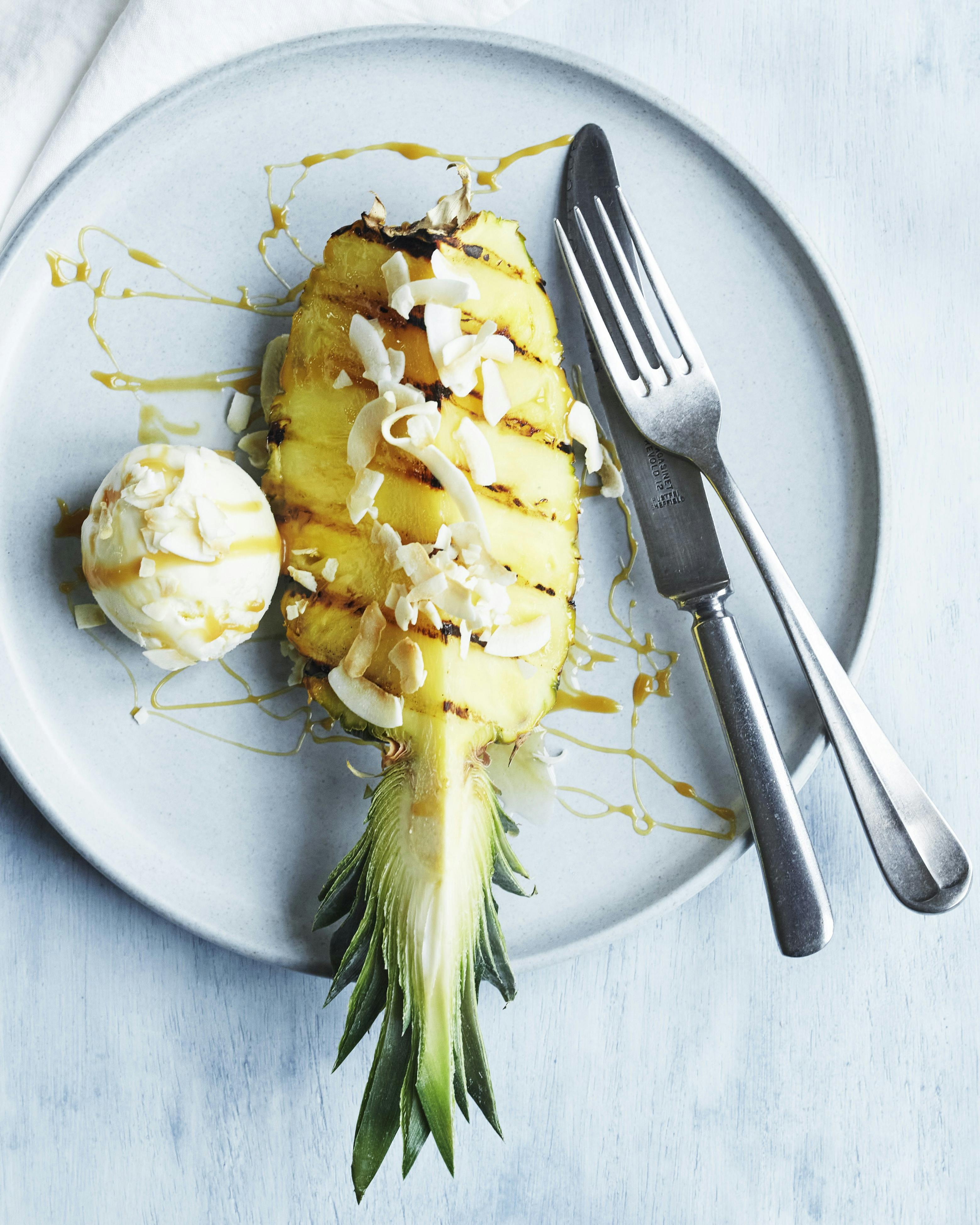 Grillet ananas