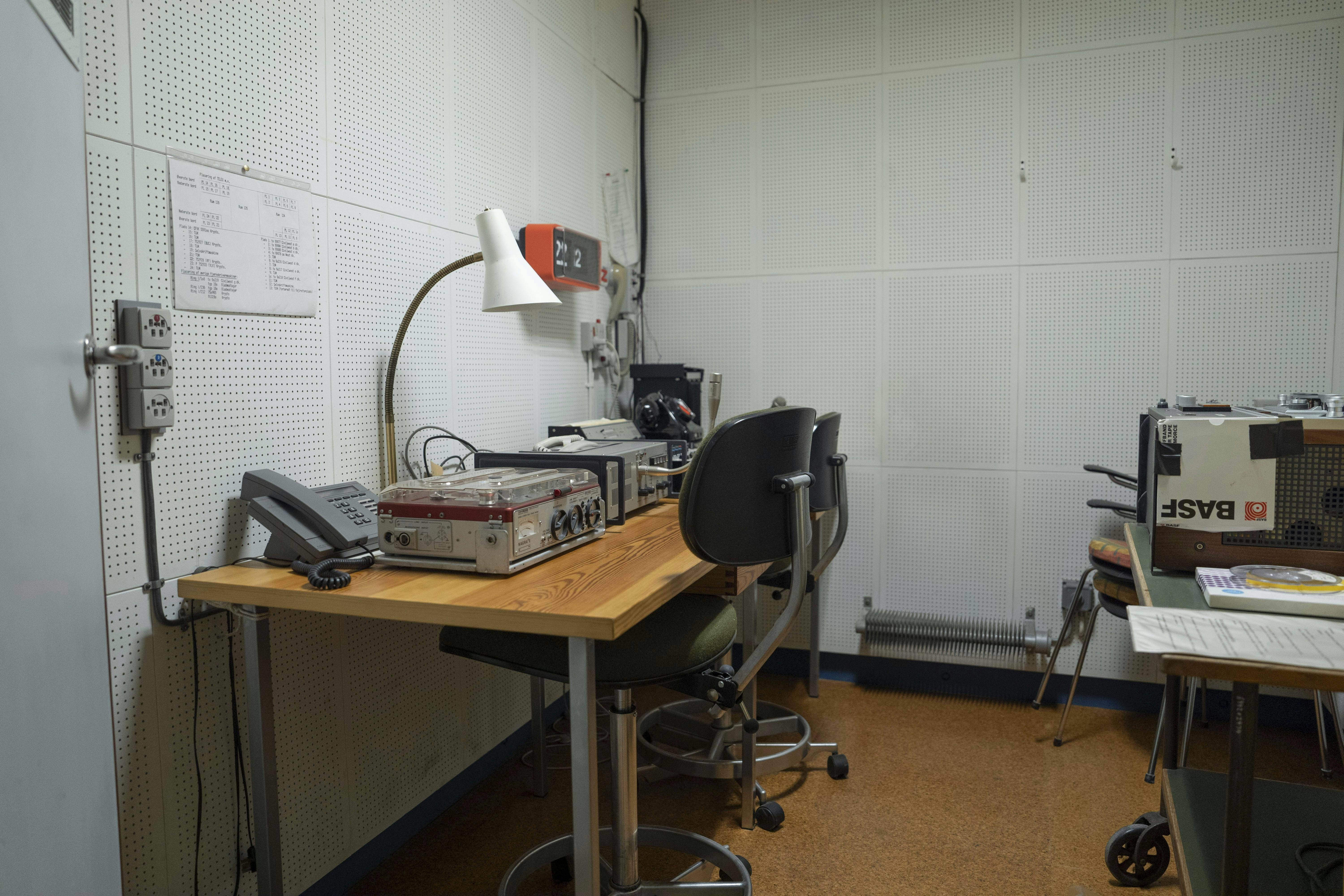 Udstyret, hvis de ville tale direkte til folket.