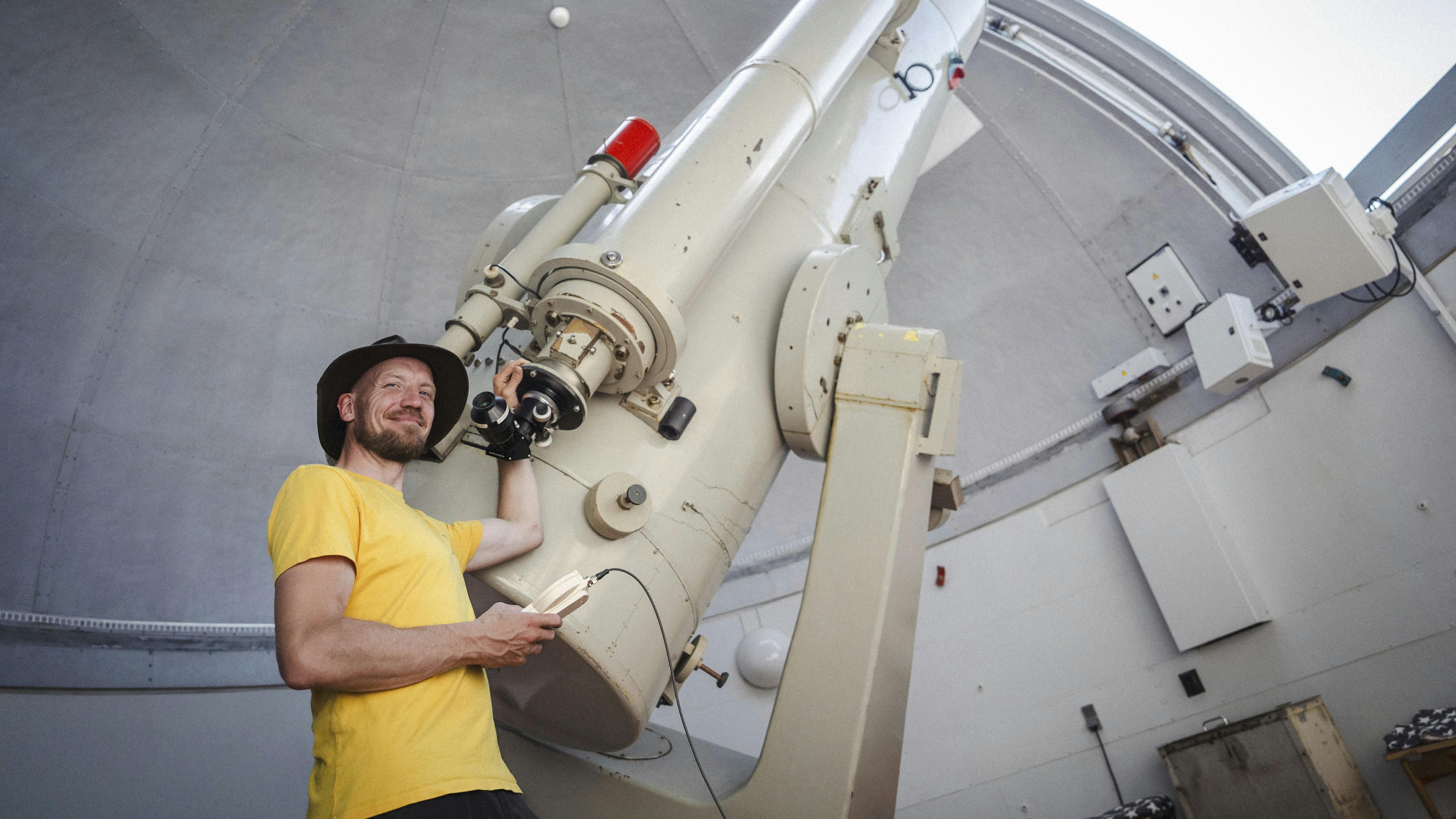 Discovery teleskopet på Brorfelde