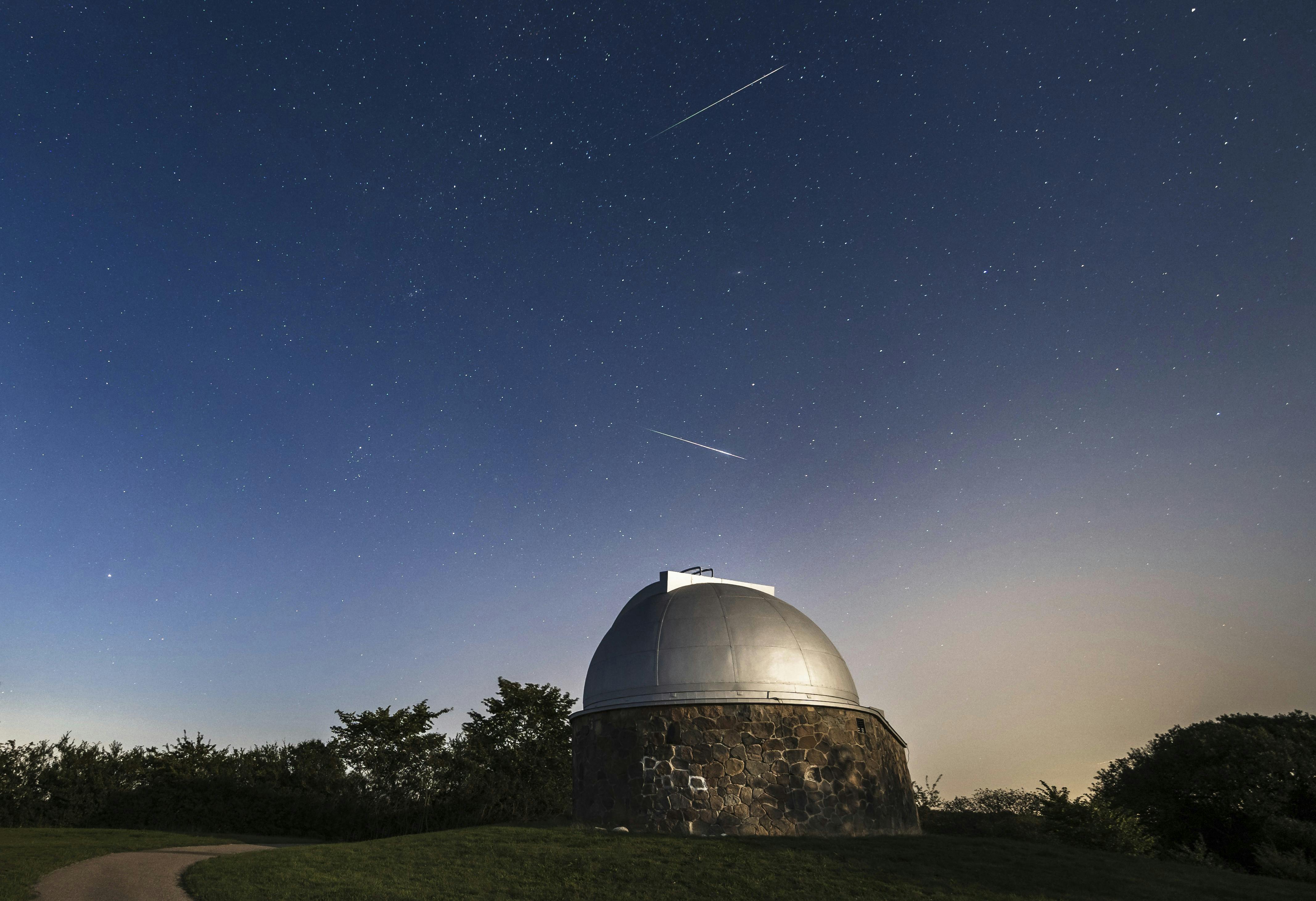 Perseidernes radiant befinder sig i stjernebilledet Perseus 