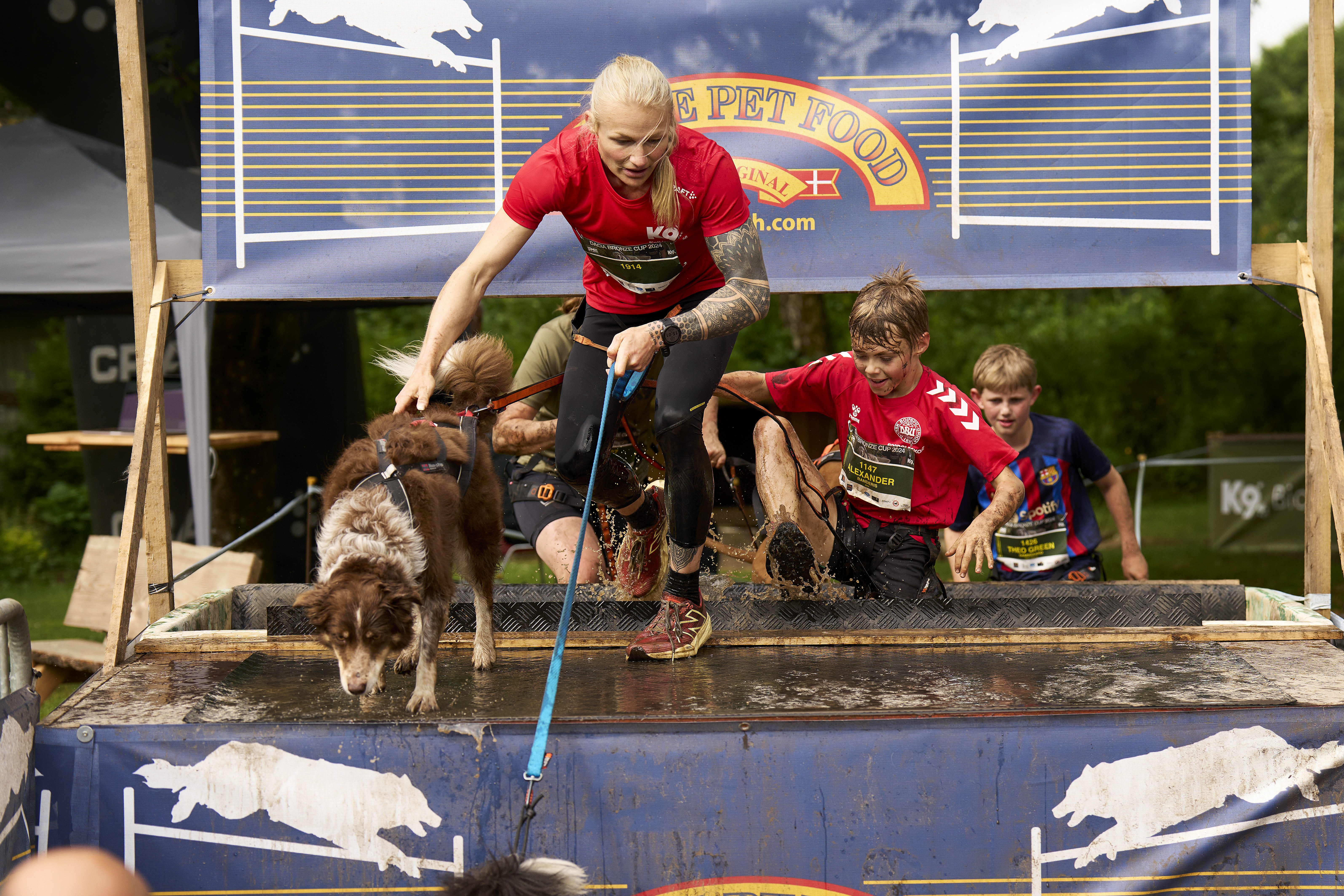 Forhindringsløb for hunde i Give