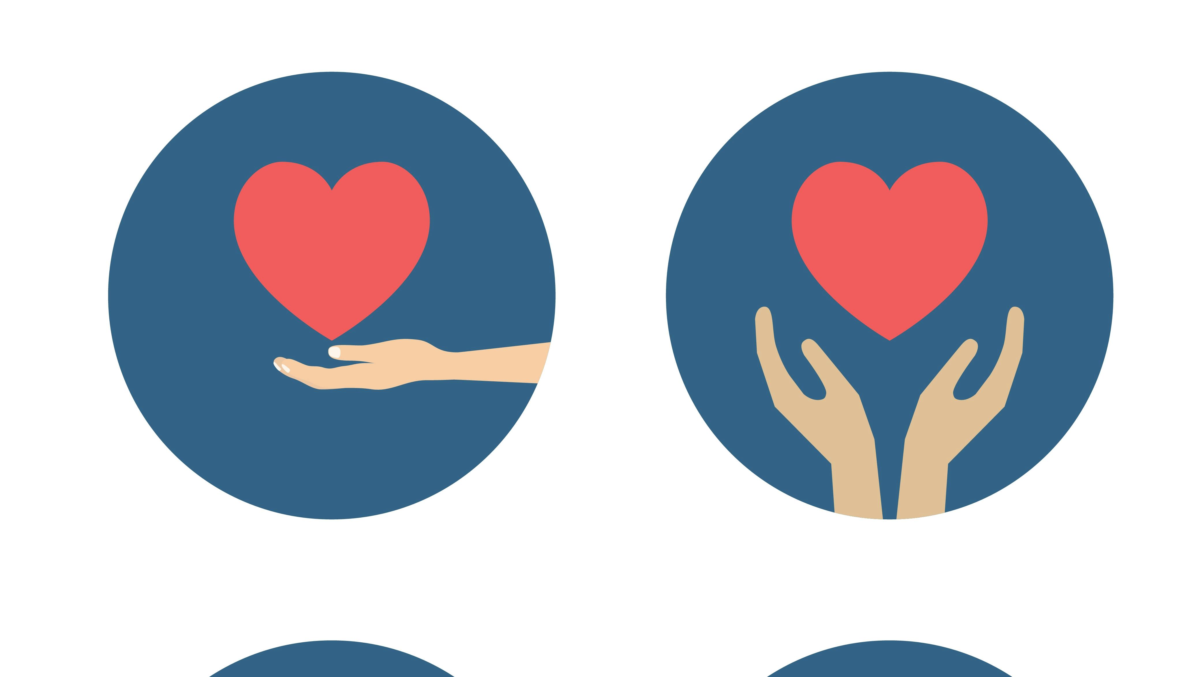 GIver omsorg til andre.