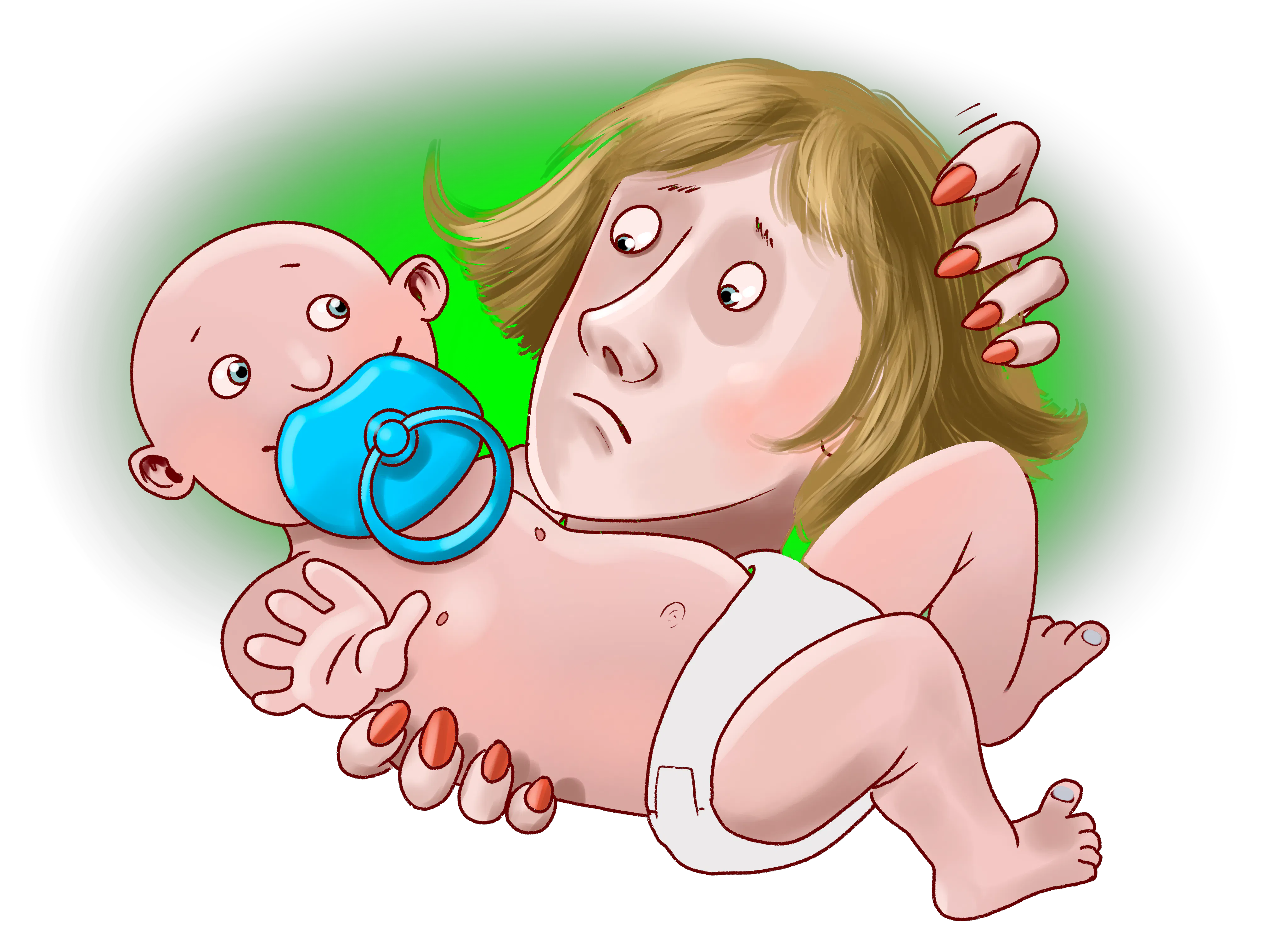 Hvad betyder det røde mærke på min baby? | Familie Journal