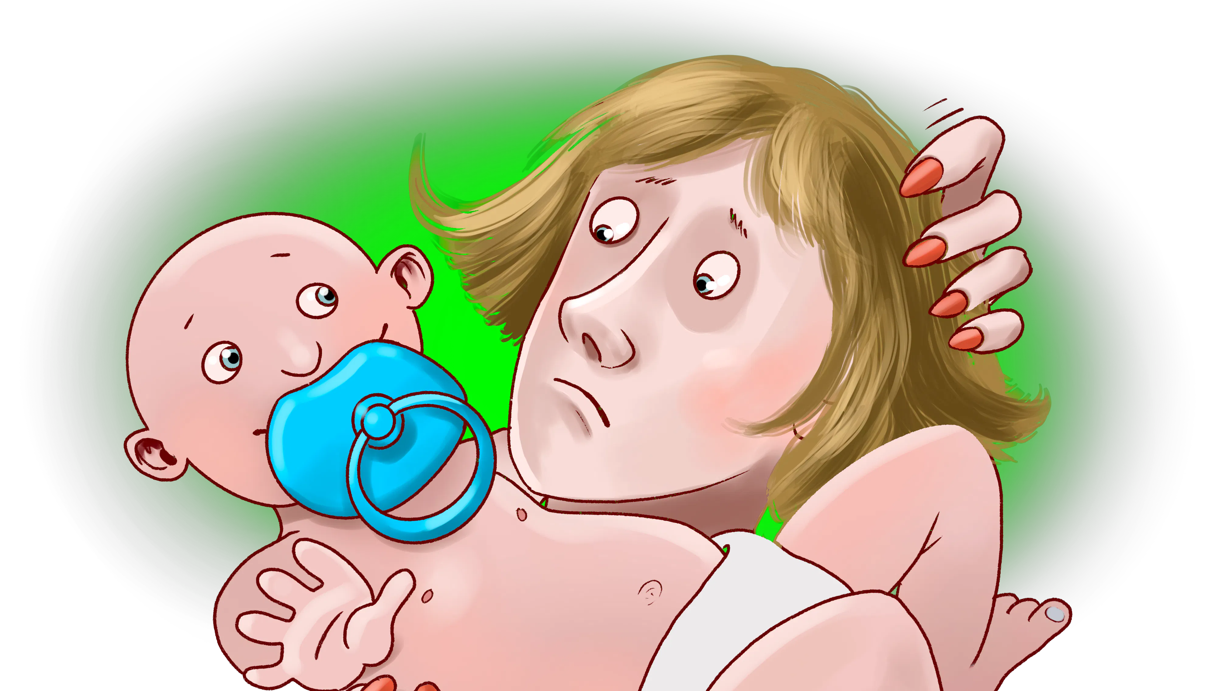 Hvad betyder det røde mærke på min baby? | Familie Journal