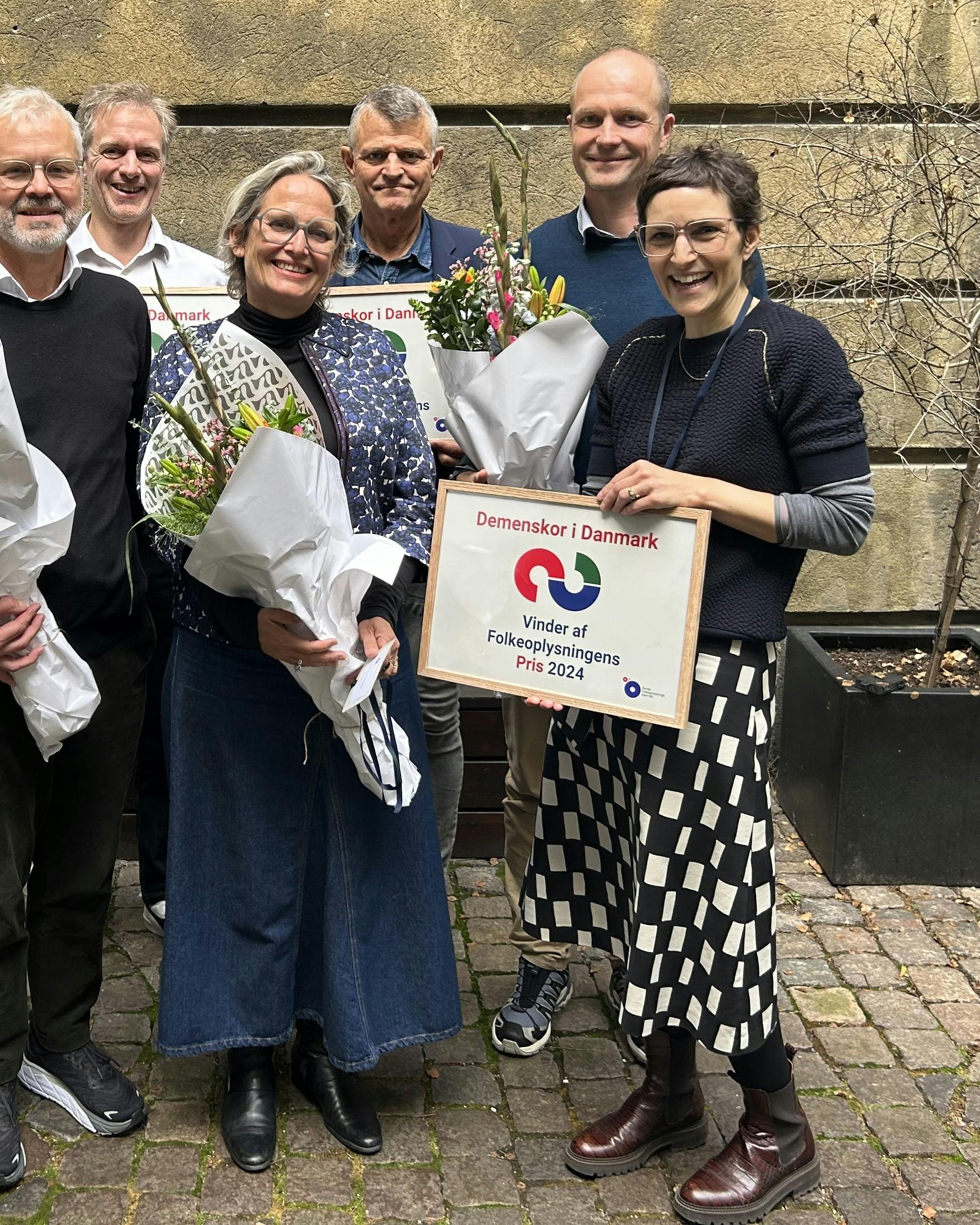 Demenskor i Danmark vinder Folkeoplysningens Pris