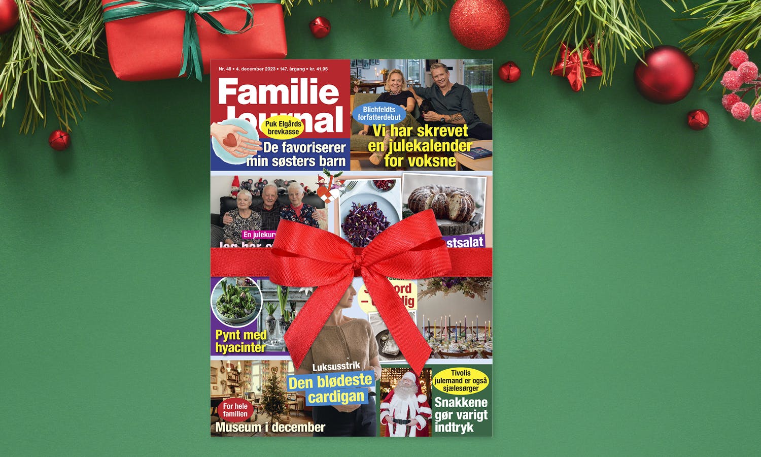 Giv Familie Journal i julegave - og spar op til 484 kr.