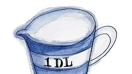 Fra gram til deciliter