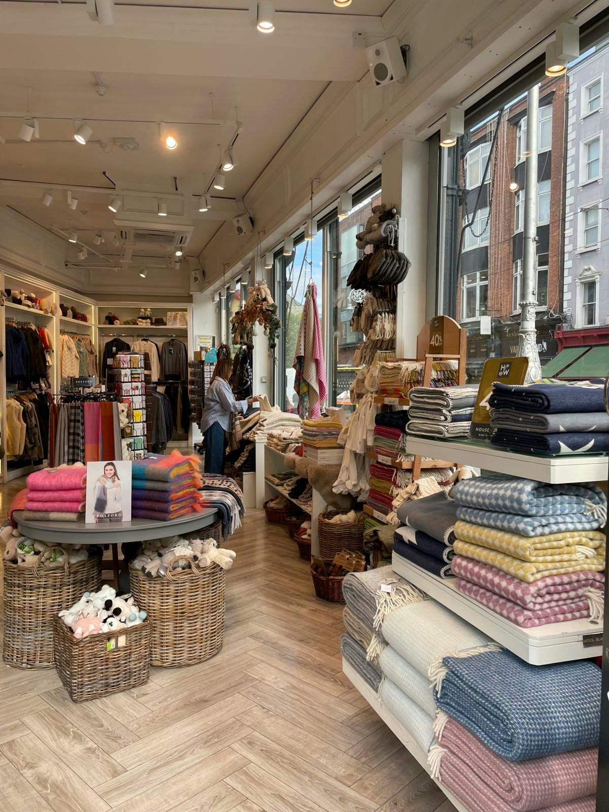 Cashmere forretning.