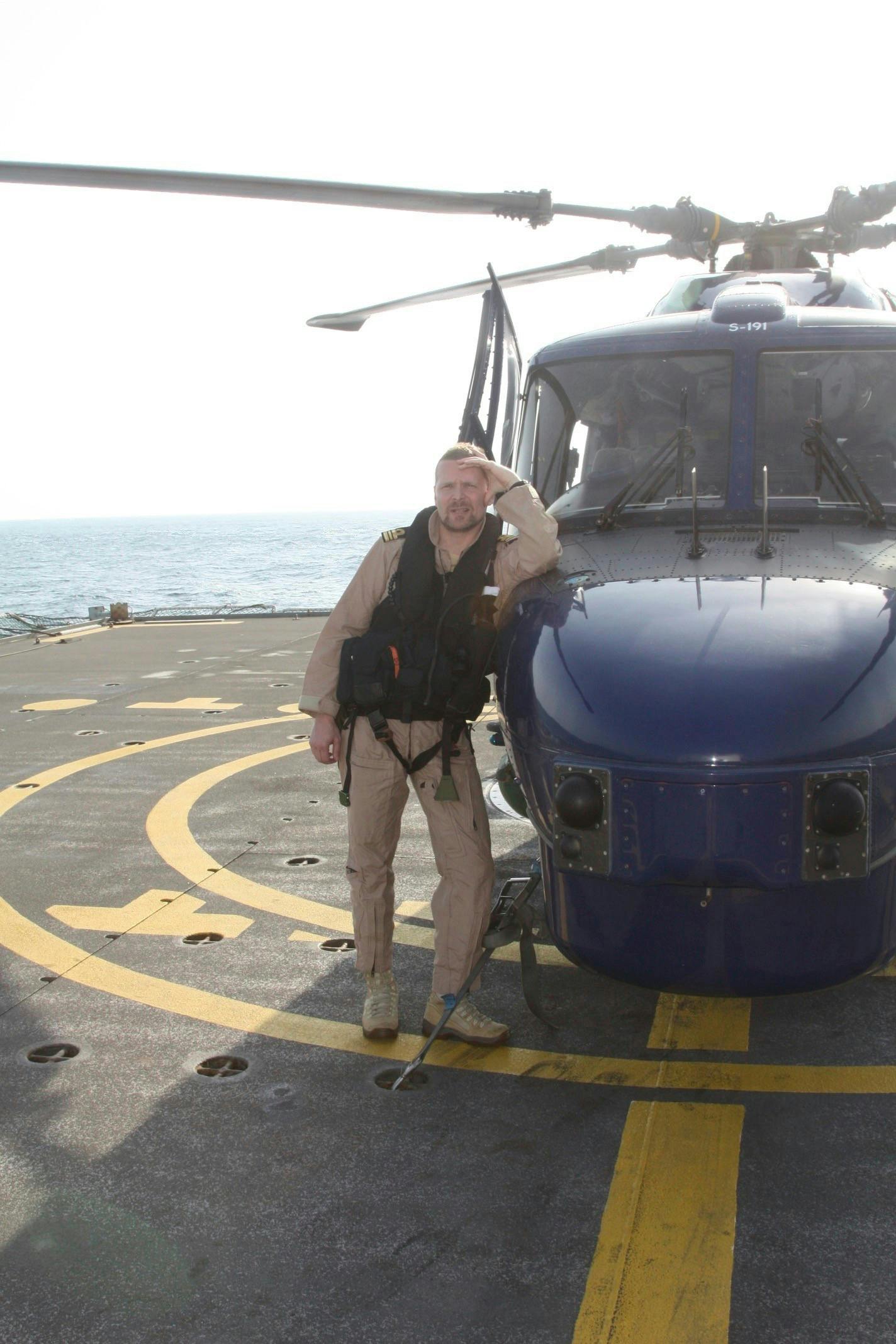 Henrik har mere end 300 dages erfaring i at jage pirater i Adenbugten ud for Somalia ved Afrikas Horn.