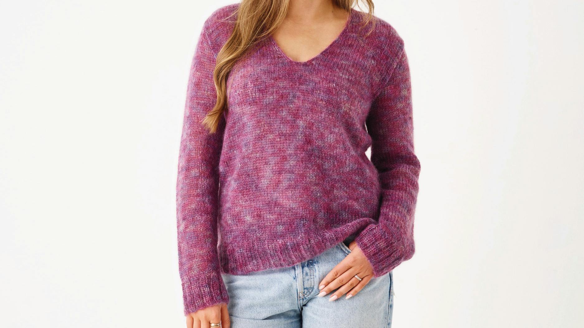 Strikket sweater