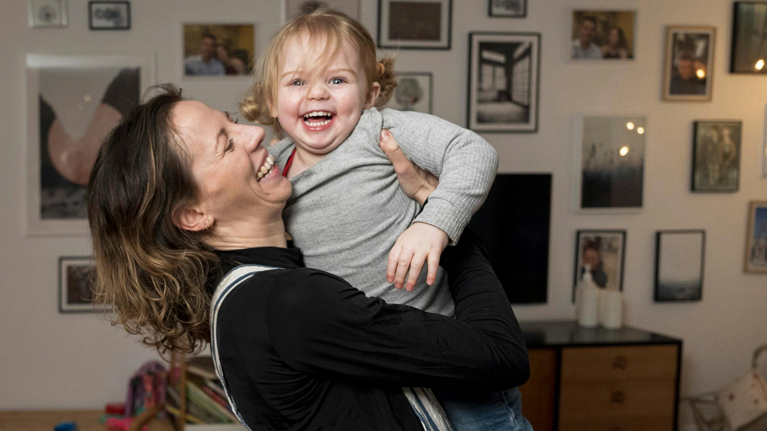 Zenia Funch og datteren Vilde