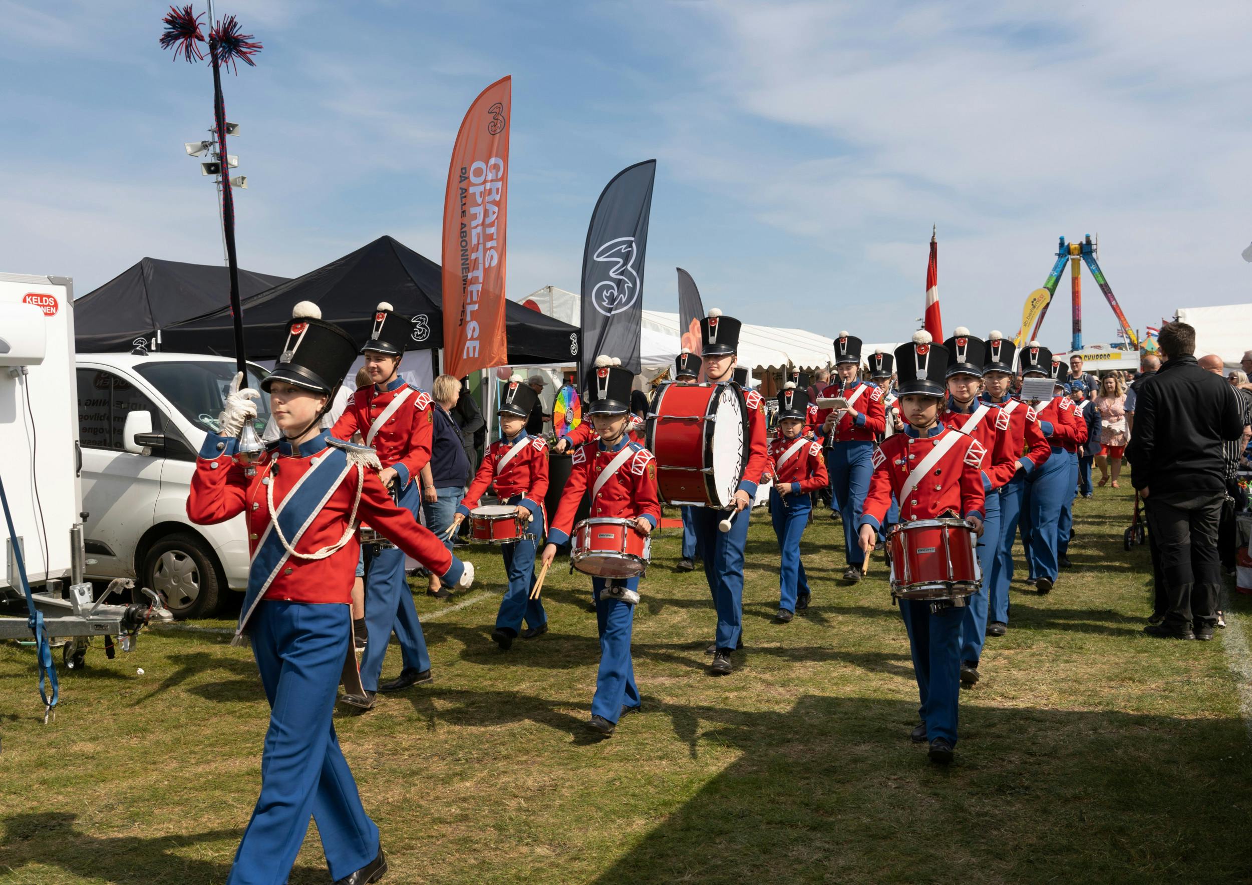 Den lokale garde på Lillebælt Marked