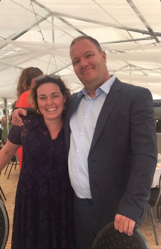 Lisbet og Kristian blev kærester, da de var 17 og 19.