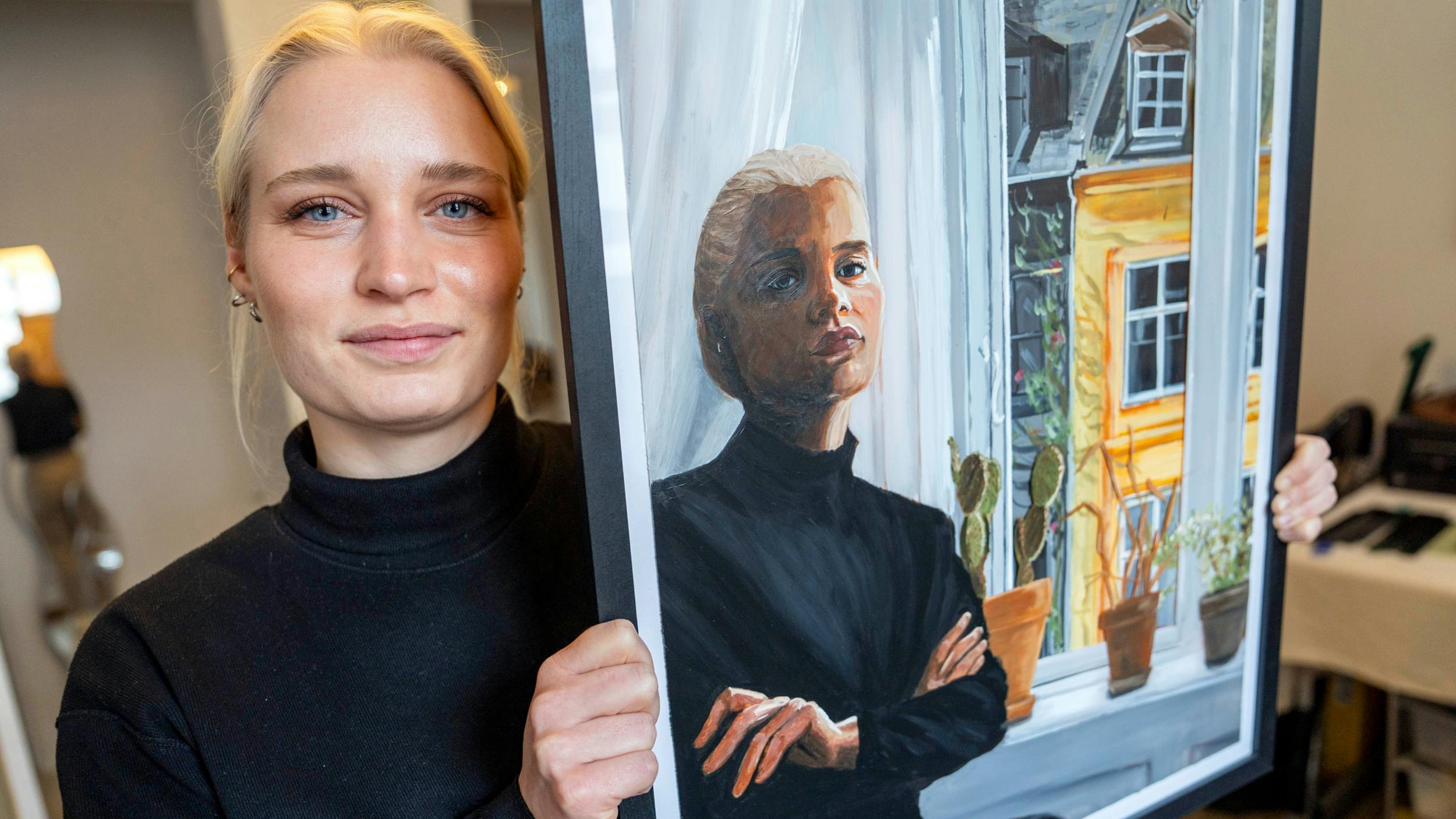 Danmarks bedste portrætmaler: Jeg er stolt af at være autodidakt