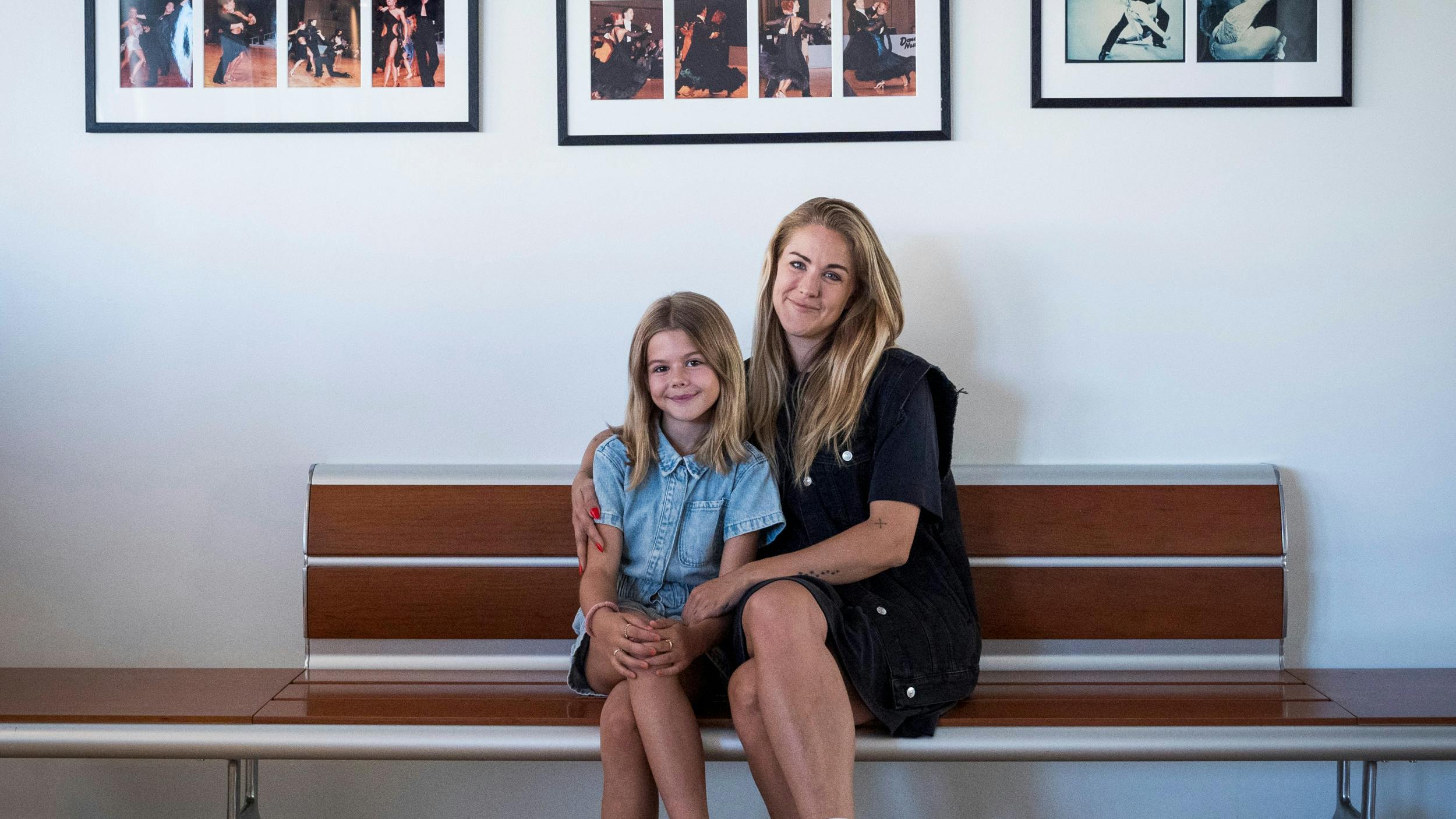 Camilla Dalsgaard og datteren Andrea