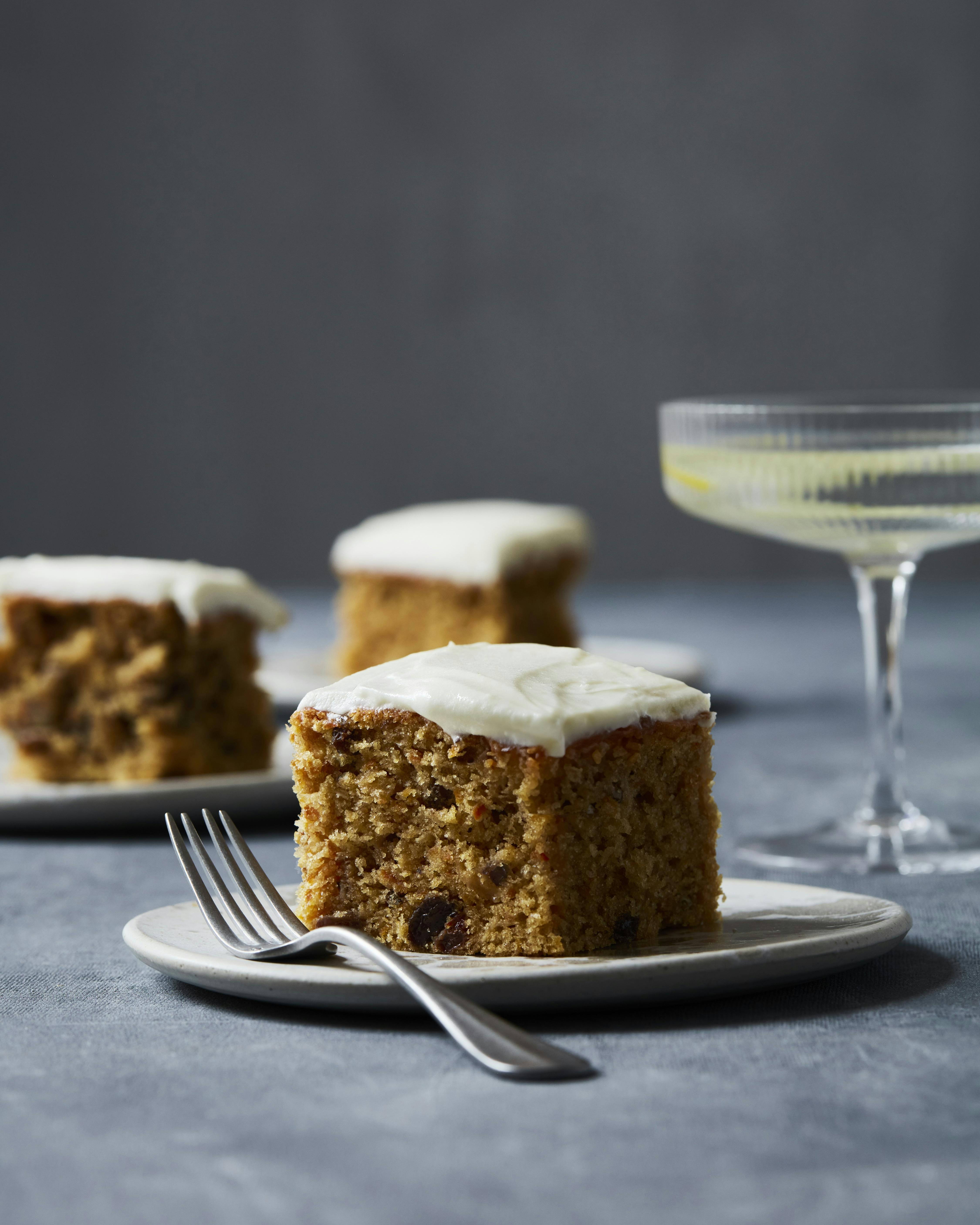 Rodfrugtkage med mascarpone