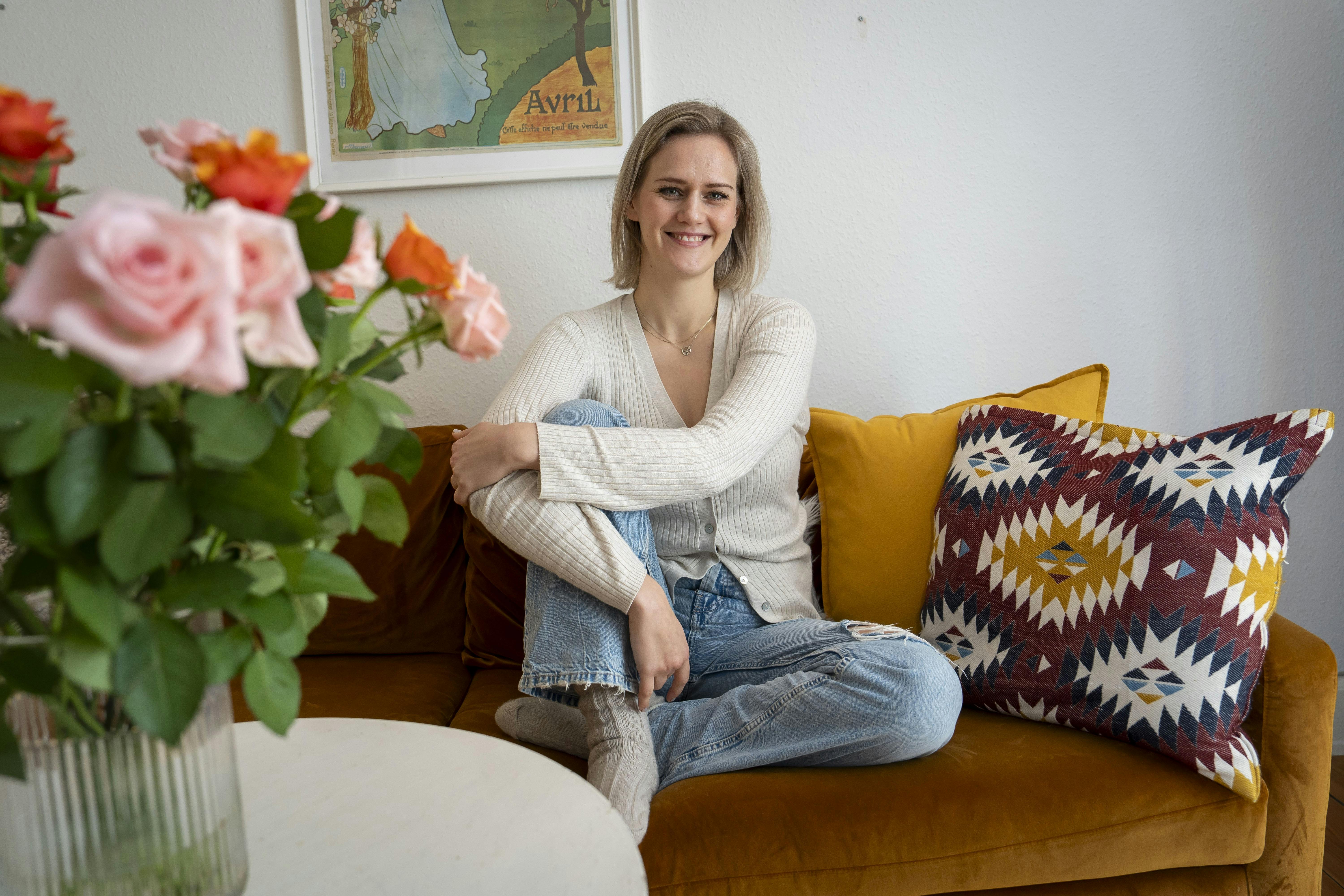 Sangerinde og musicalperformer Mary Jean Moore eller slet og ret Mary Jean i sit hjem på Østerbro i København.