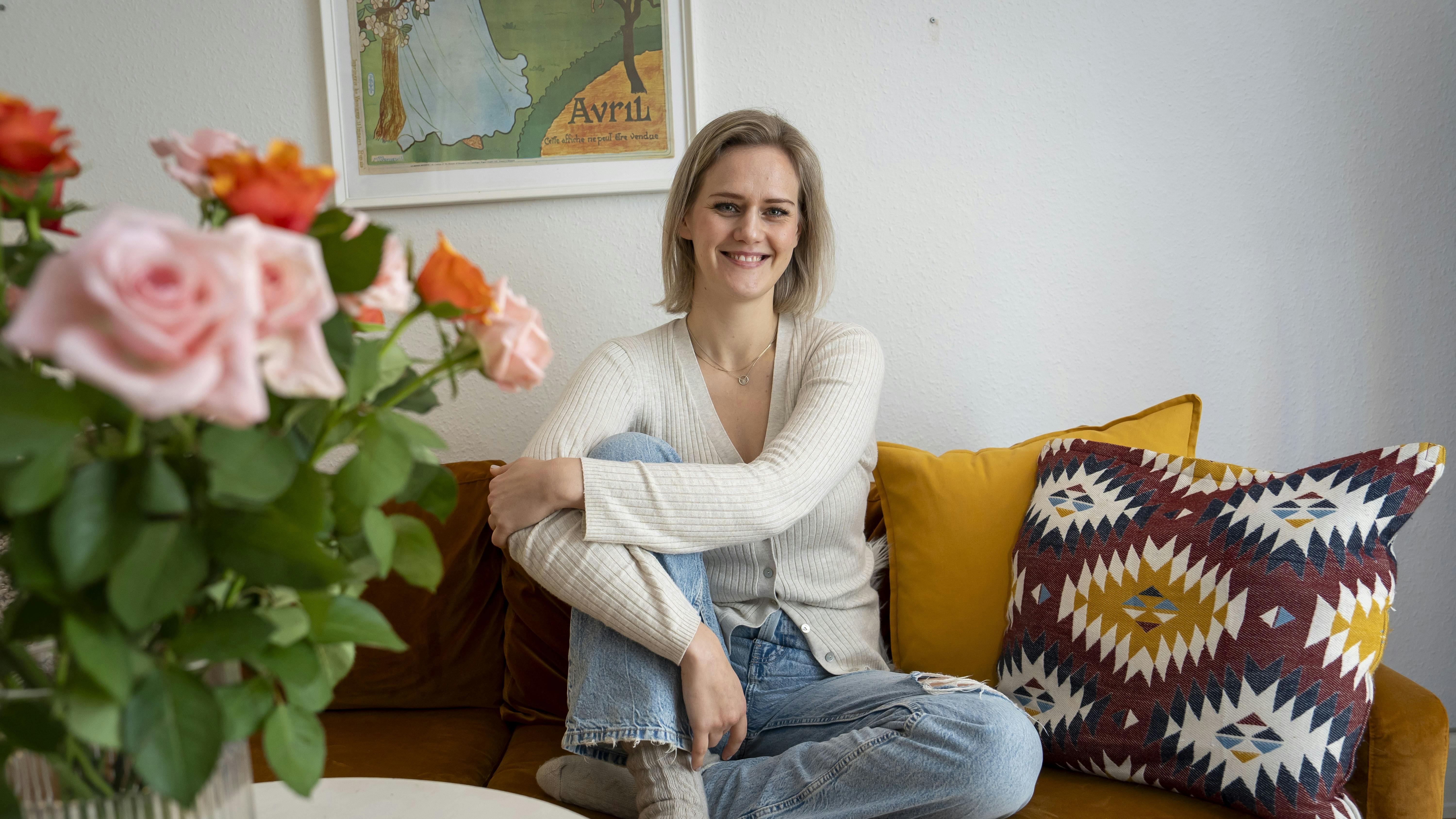 Sangerinde og musicalperformer Mary Jean Moore eller slet og ret Mary Jean i sit hjem på Østerbro i København.