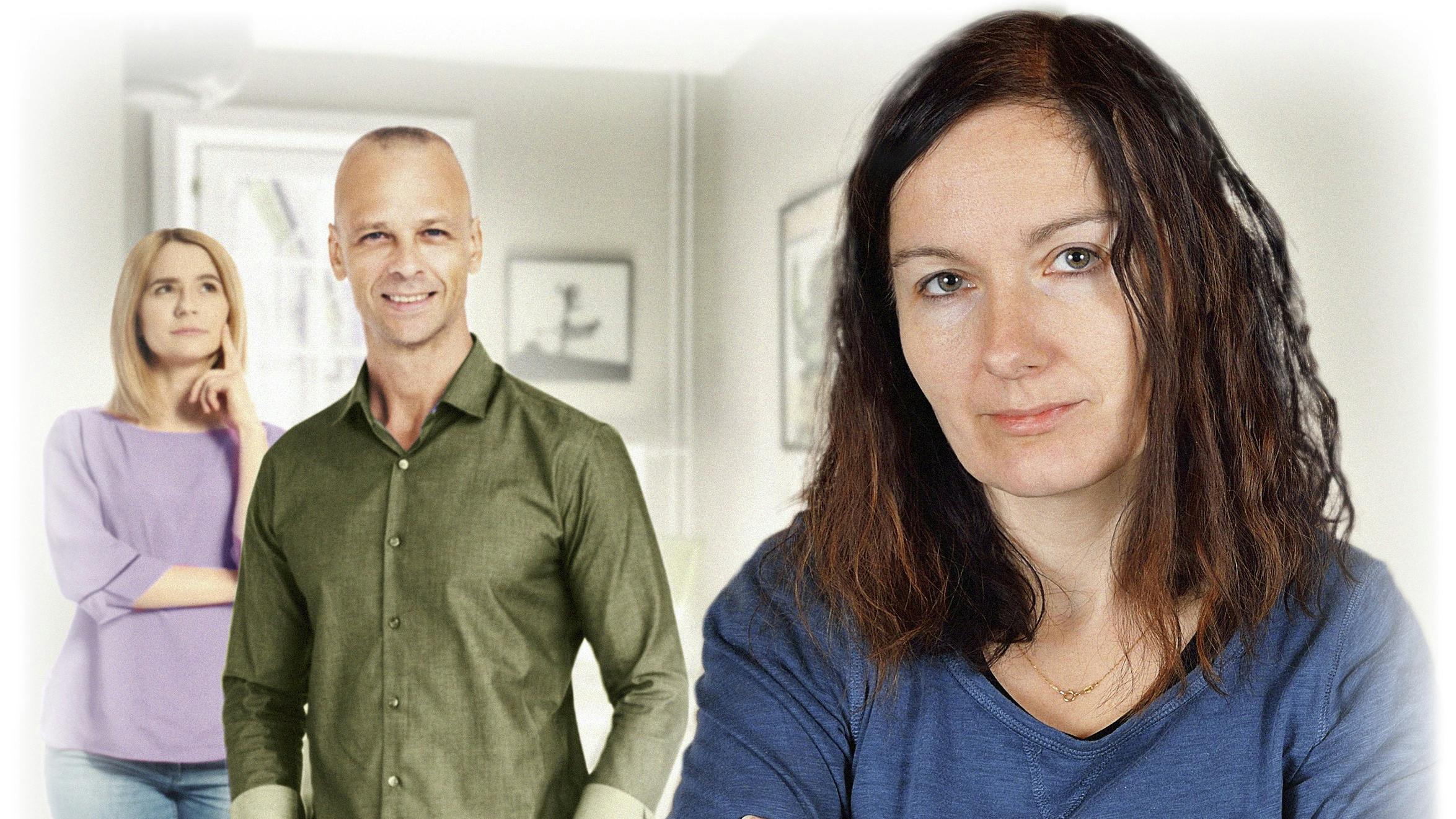 Kvinde i forgrunden mand og kvinde i baggrunden