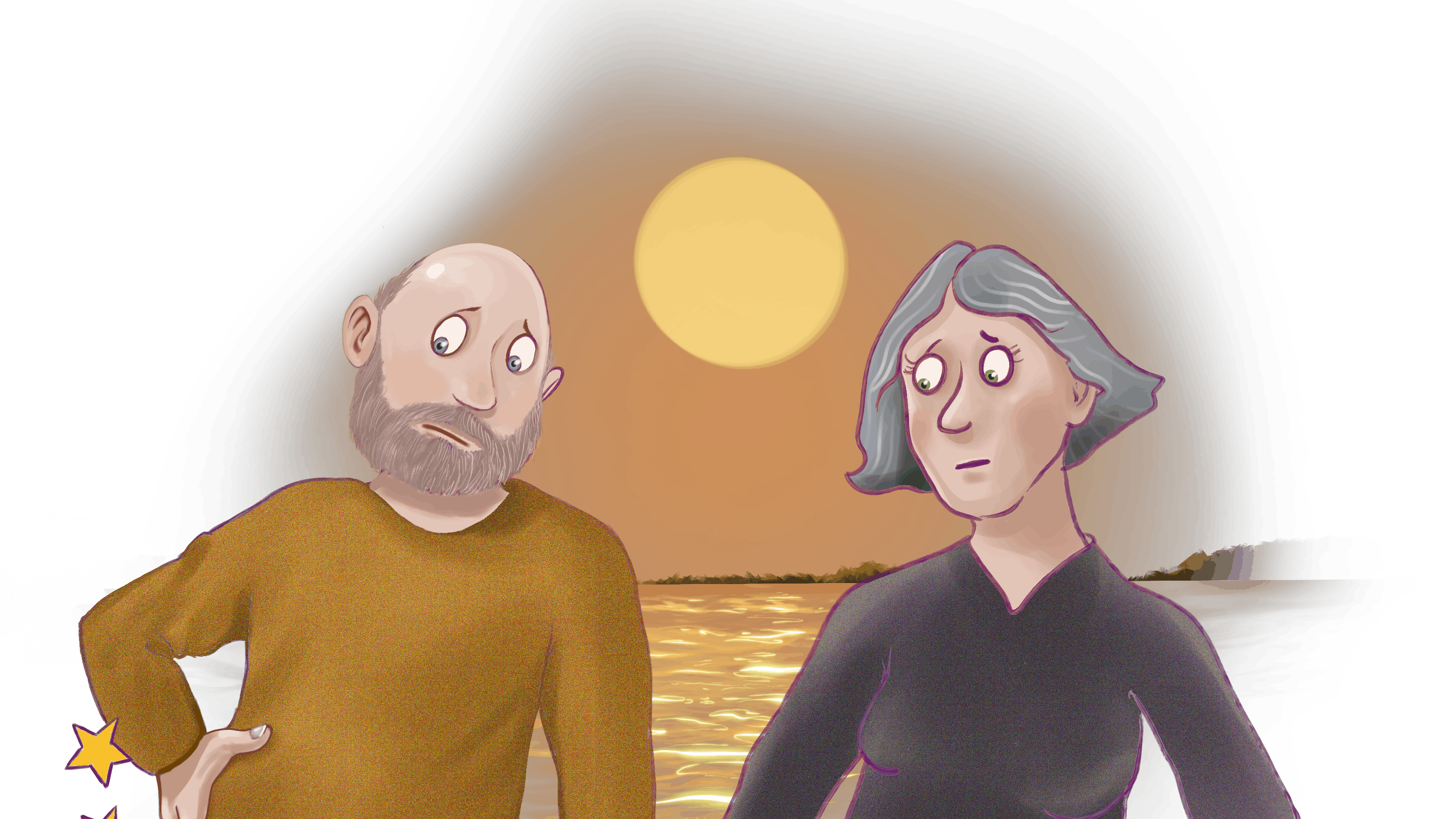 Par der holder i hånden