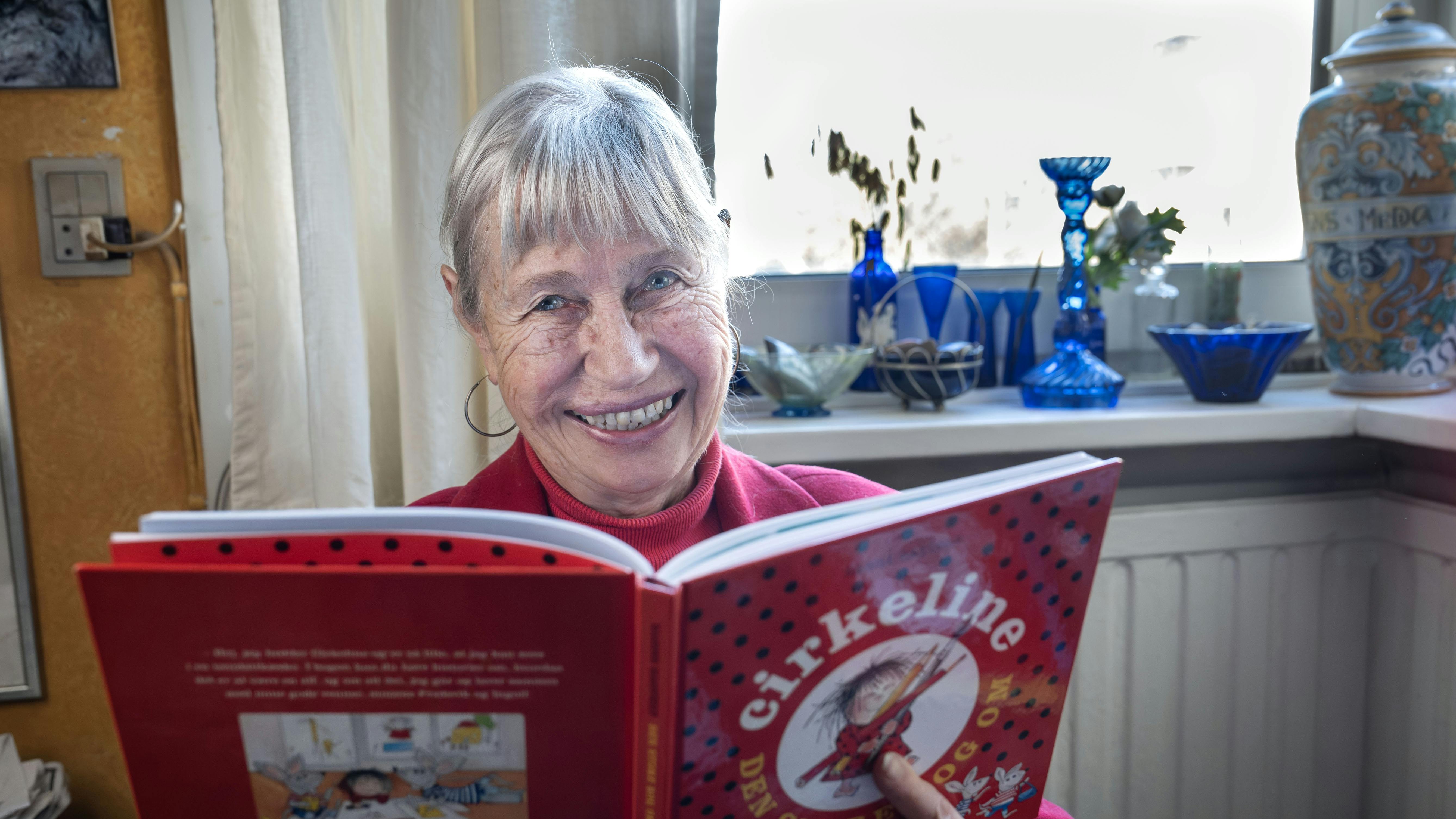 Hanne Hastrup, tegner og forfatter og ikke mindst skaberen af børne-tv-figuren Cirkeline