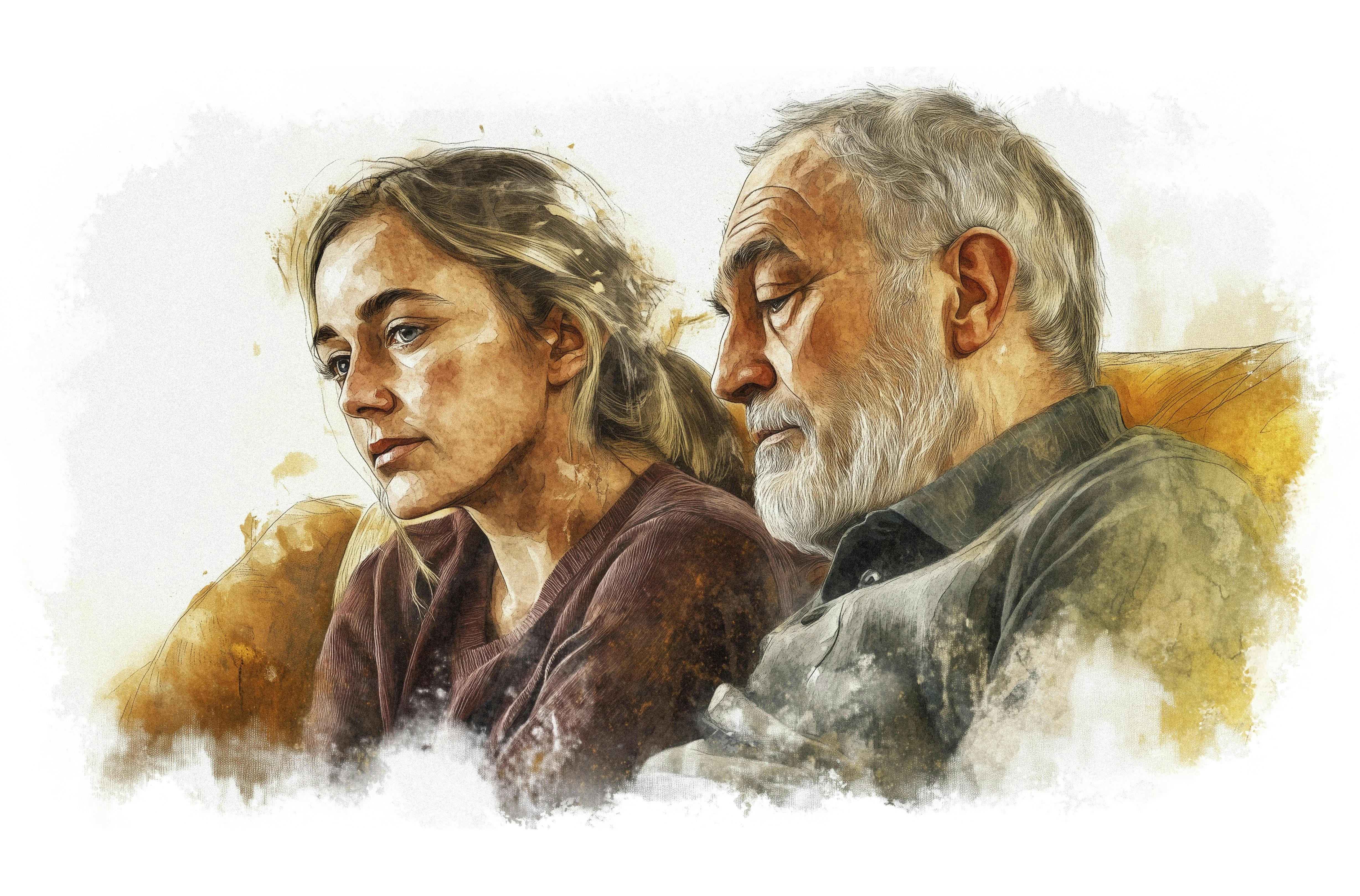 Illustration læserfortælling Familie Journal