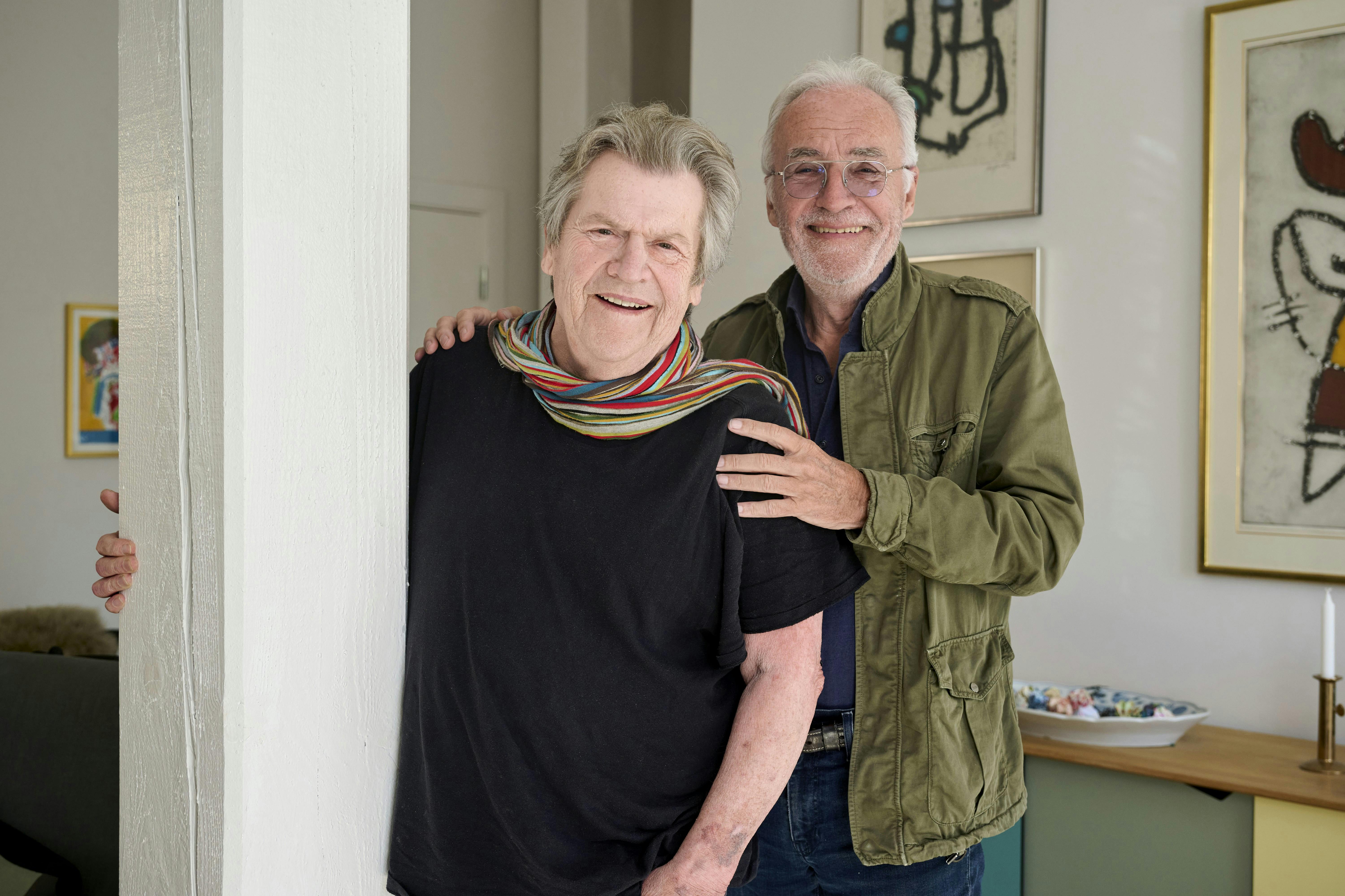 Jørgen og Noller Olsen har valgt at give deres første fælles interview, siden Noller blev ramt af kræft i hjernen, til Familie Journal.