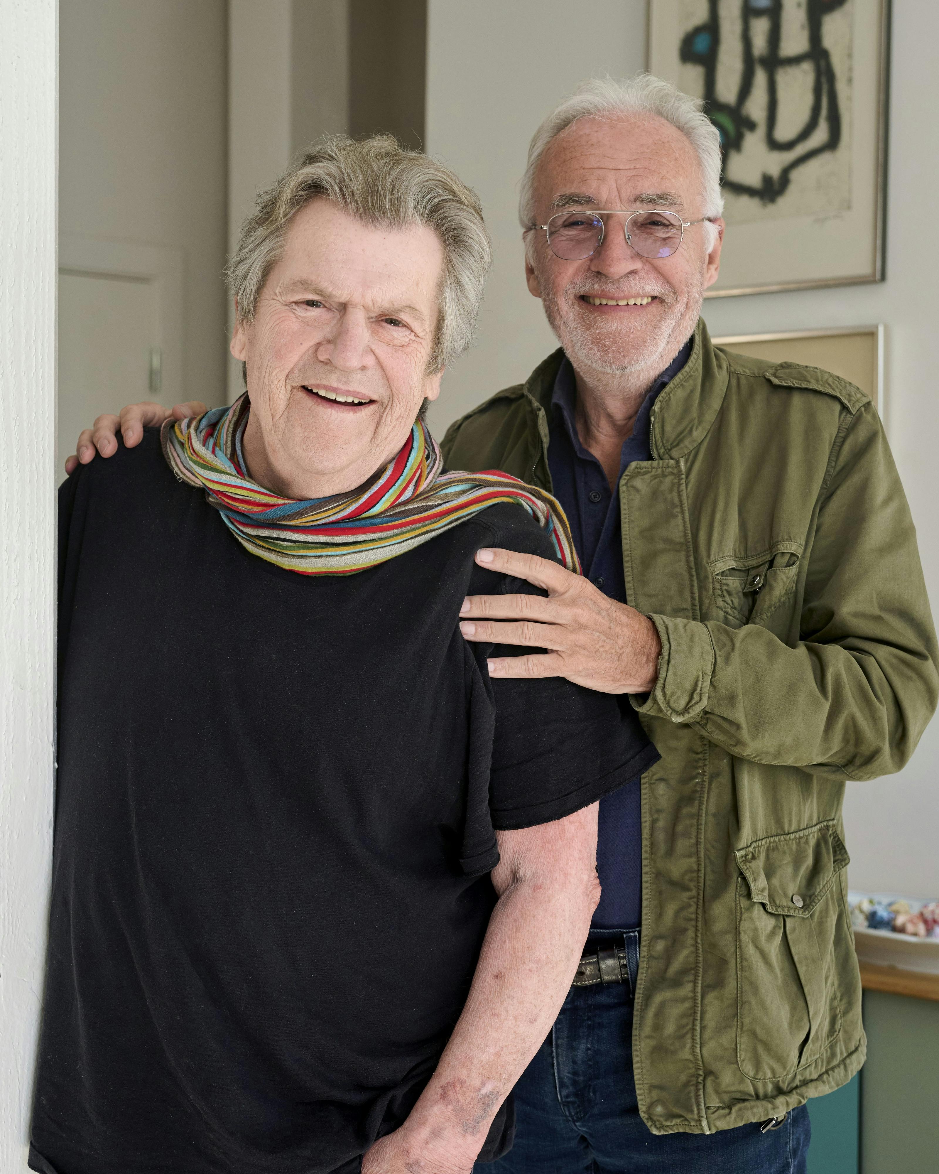 Jørgen og Noller Olsen har valgt at give deres første fælles interview, siden Noller blev ramt af kræft i hjernen, til Familie Journal.